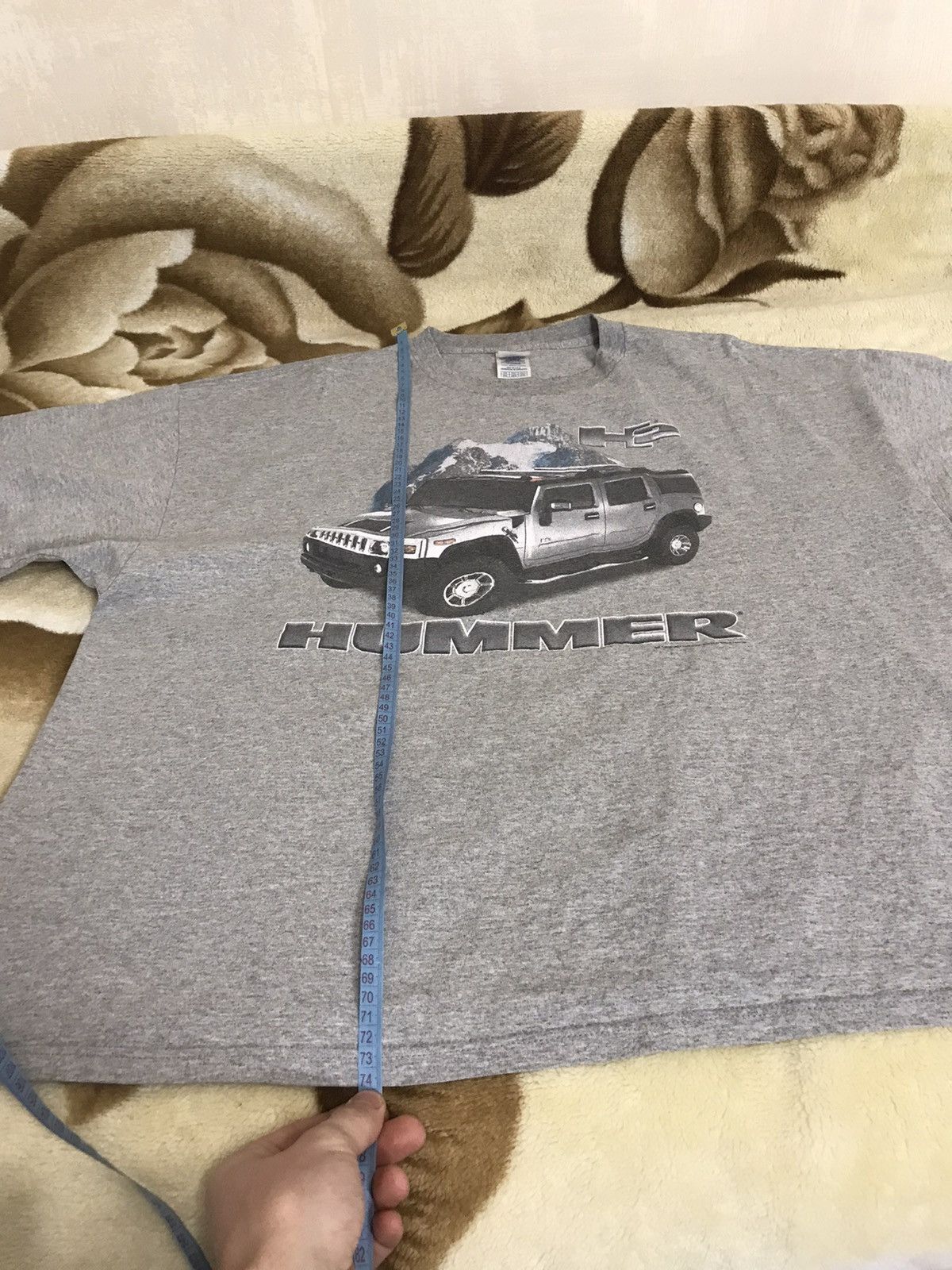 Vintage 🔥 90s Hummer H2 Vintage T Shirt USA Car Jeep Ford Y2K Truck Size US XXL / EU 58 / 5 - 8 Thumbnail