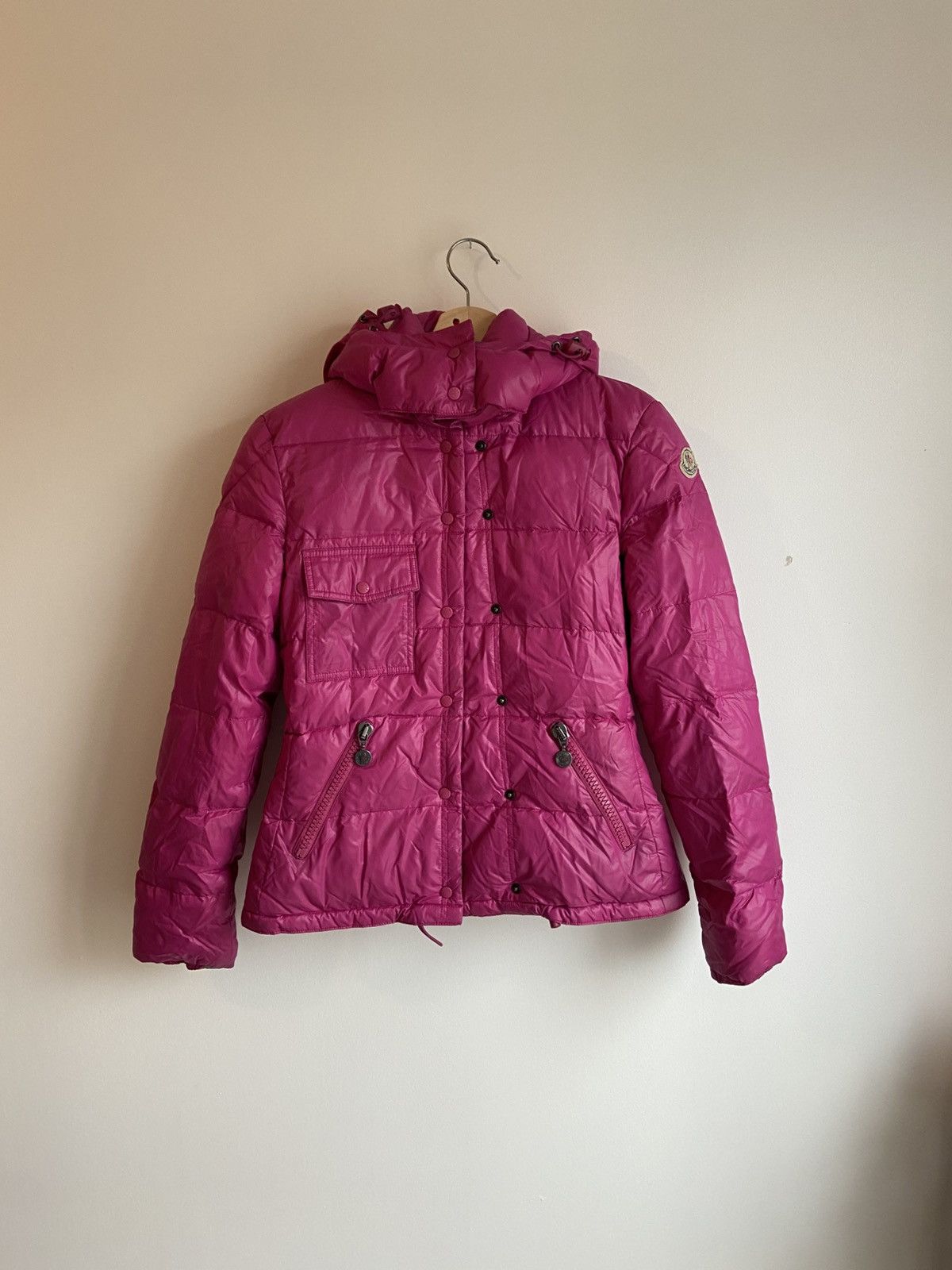 Moncler Pink Moncler Puffer Jacket Size XS / US 0-2 / IT 36-38 - 1 Thumbnail