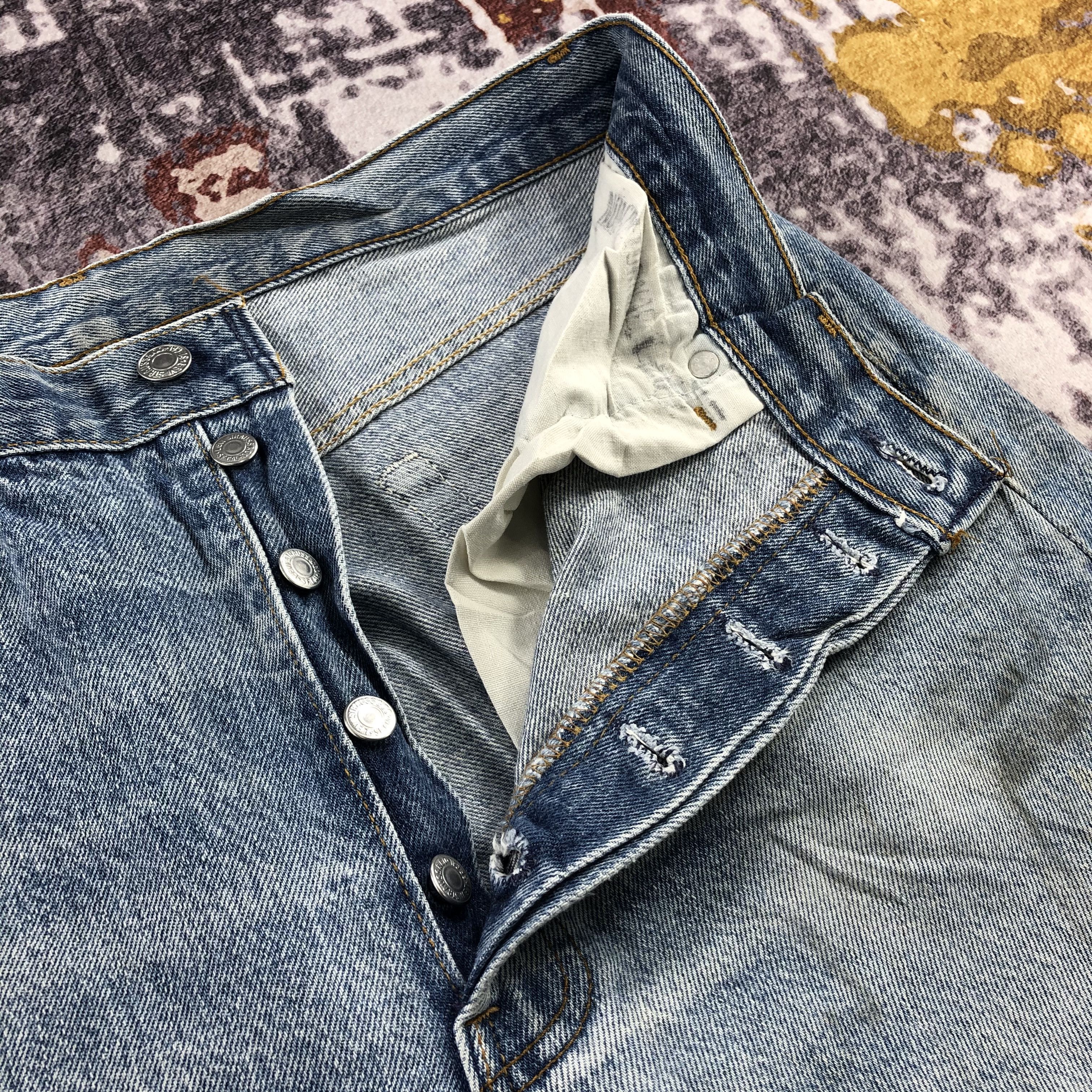 Levi's × Vintage Vintage 90s Blue Wash Levis 501 Jeans-JM2245 Size US 33 - 8 Thumbnail