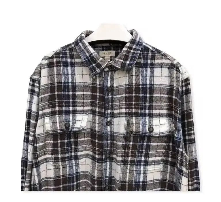 Vintage Vintage Sonoma Plaid Tartan Flannel Shirt 👕 Size US L / EU 52-54 / 3 - 2 Thumbnail
