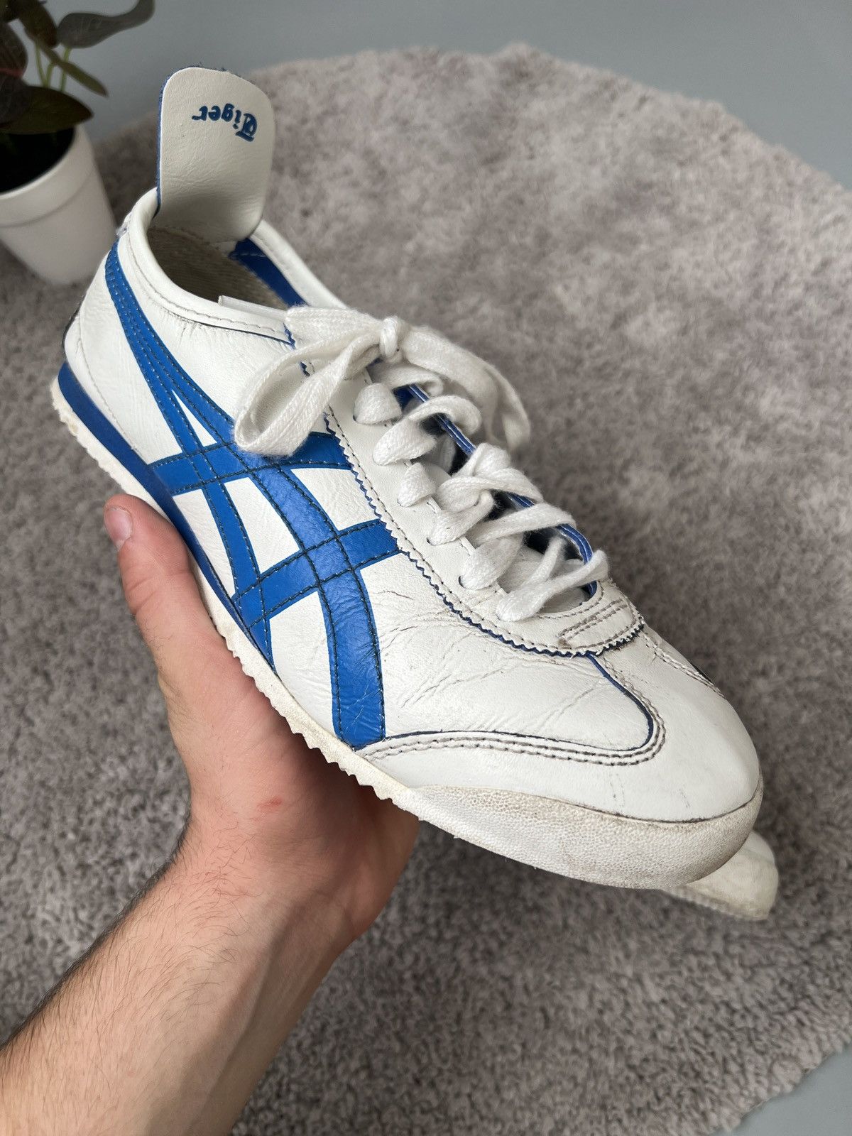 Asics × Onitsuka Tiger × Vintage Asics Onitsuka Tiger Mexico 66 White Sneakers Size US 8 / EU 41 - 2 Thumbnail