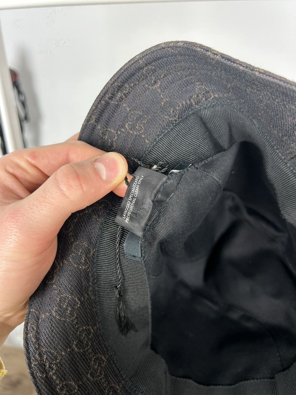 Gucci × Vintage Gucci Monogram Hat Size ONE SIZE - 9 Thumbnail