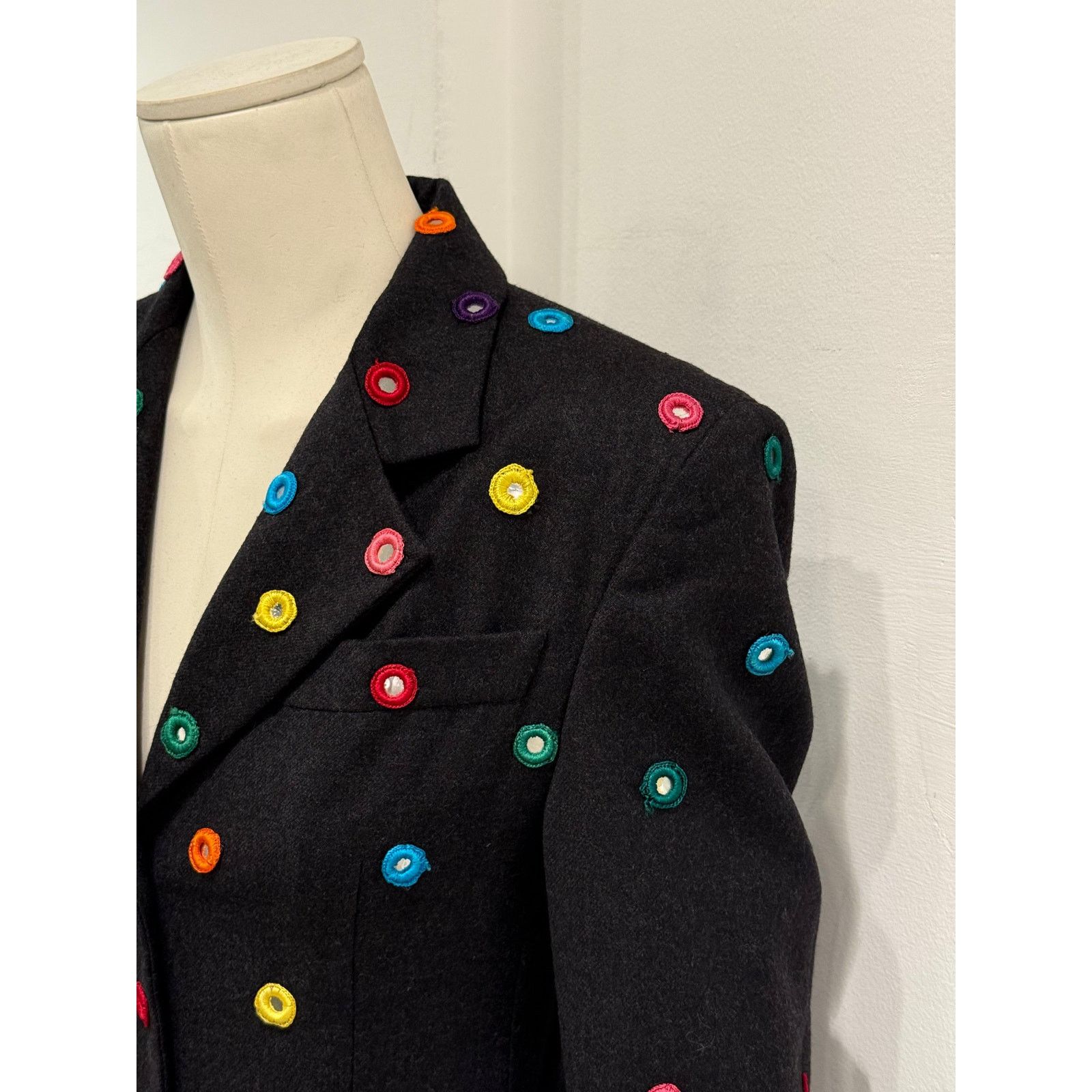 Dolce & Gabbana A/W1992 Dolce & Gabbana documented runway mirrors blazer Size S / US 4 / IT 40 - 9 Thumbnail