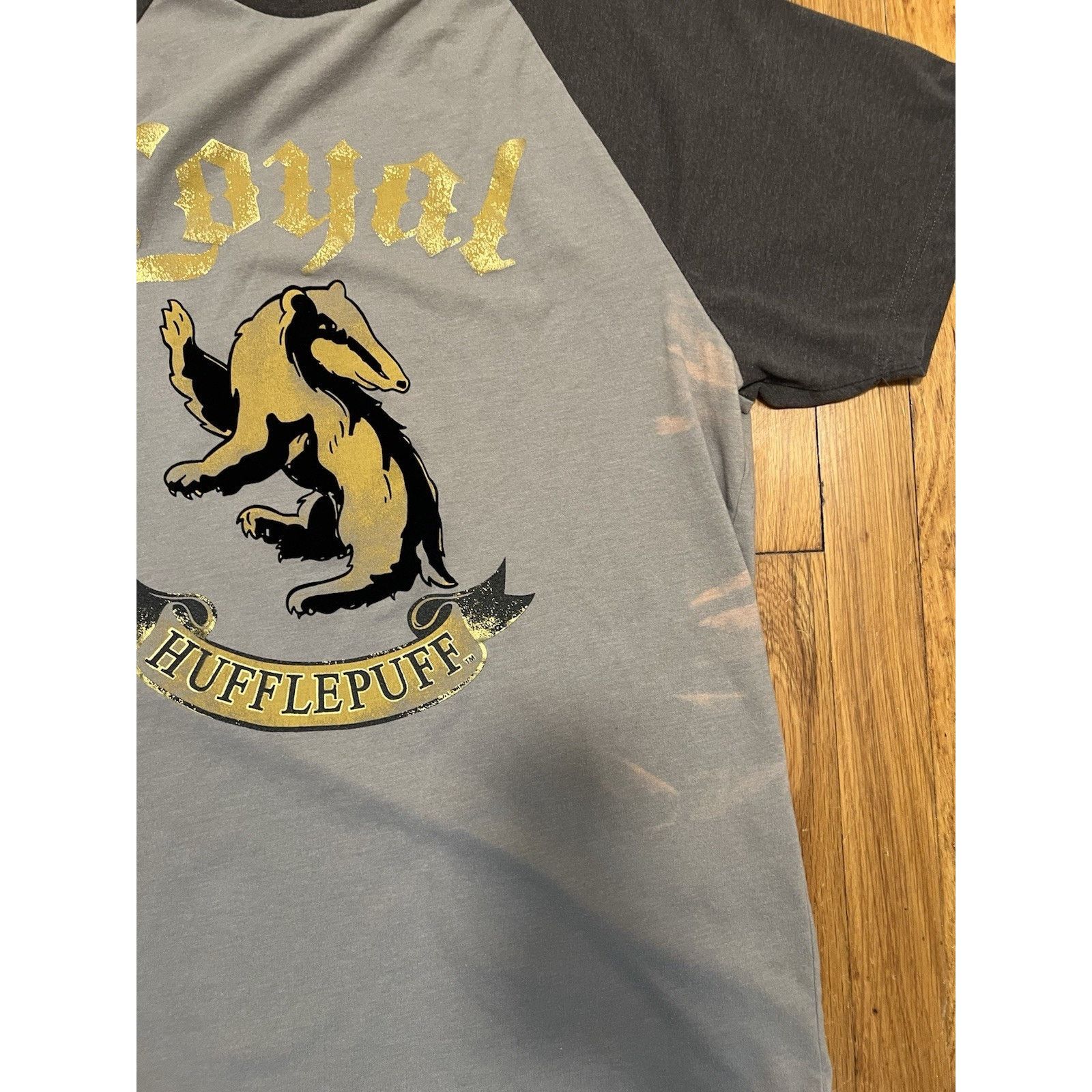 Harry Rosen Harry Potter Hufflepuff Loyal Badger T Shirt Cond XL A003102 Size US XL / EU 56 / 4 - 2 Thumbnail