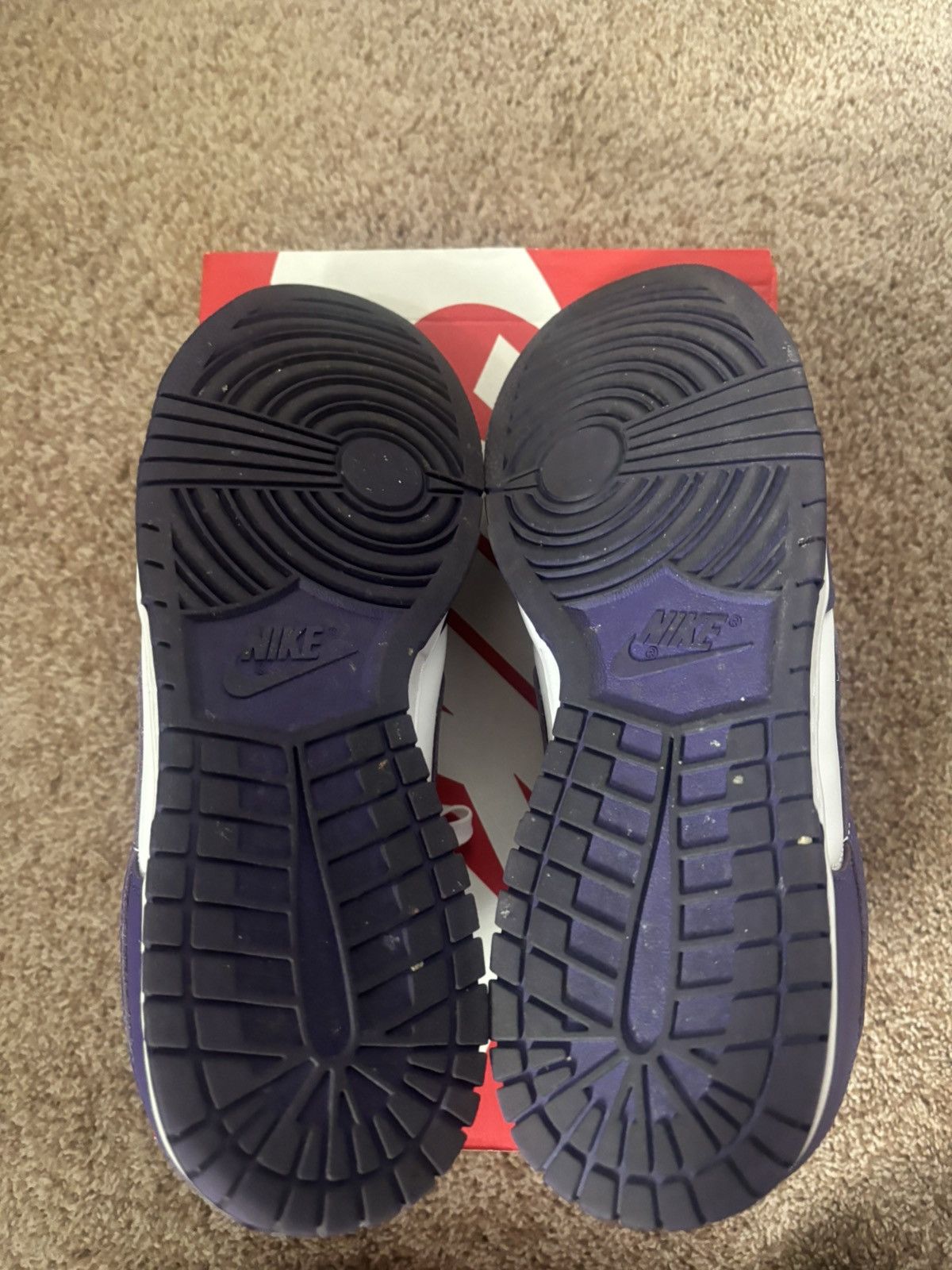 Nike Nike Dunk Low Championship Purple Size US 11 / EU 44 - 7 Thumbnail