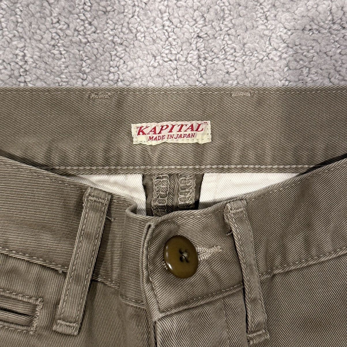 Kapital Kapital Khaki Pants Size 28" / US 6 / IT 42 - 2 Thumbnail