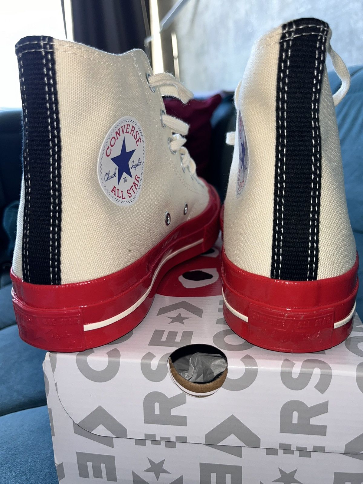 CDG by Comme des Garcons × Comme des Garcons × Converse Comme des garçon&converse Size US 6 / EU 39 - 3 Thumbnail
