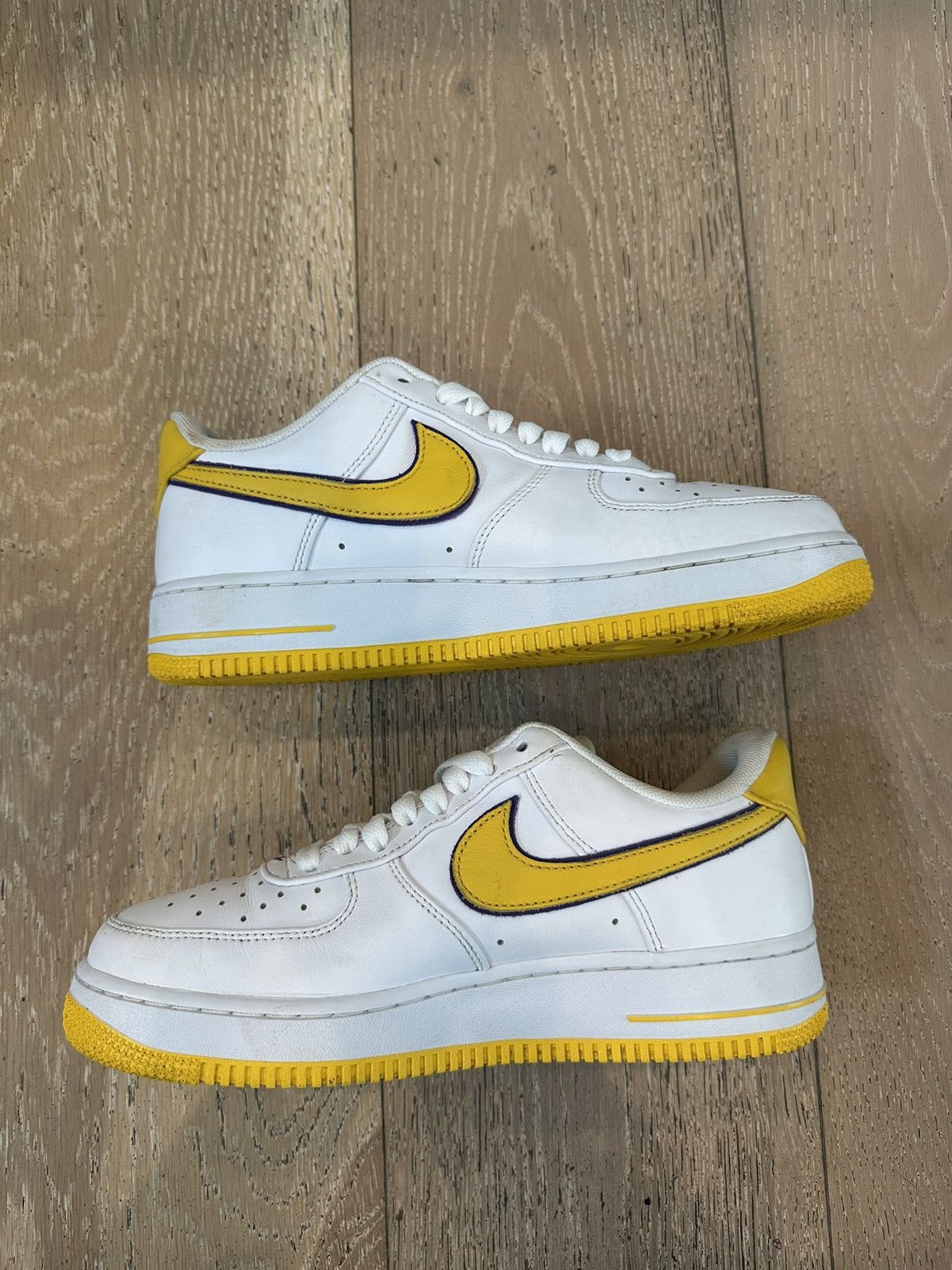 Nike Nike Air Force 1 Low Retro QS Kobe Bryant Lakers Home Size US 8.5 / EU 41-42 - 5 Thumbnail