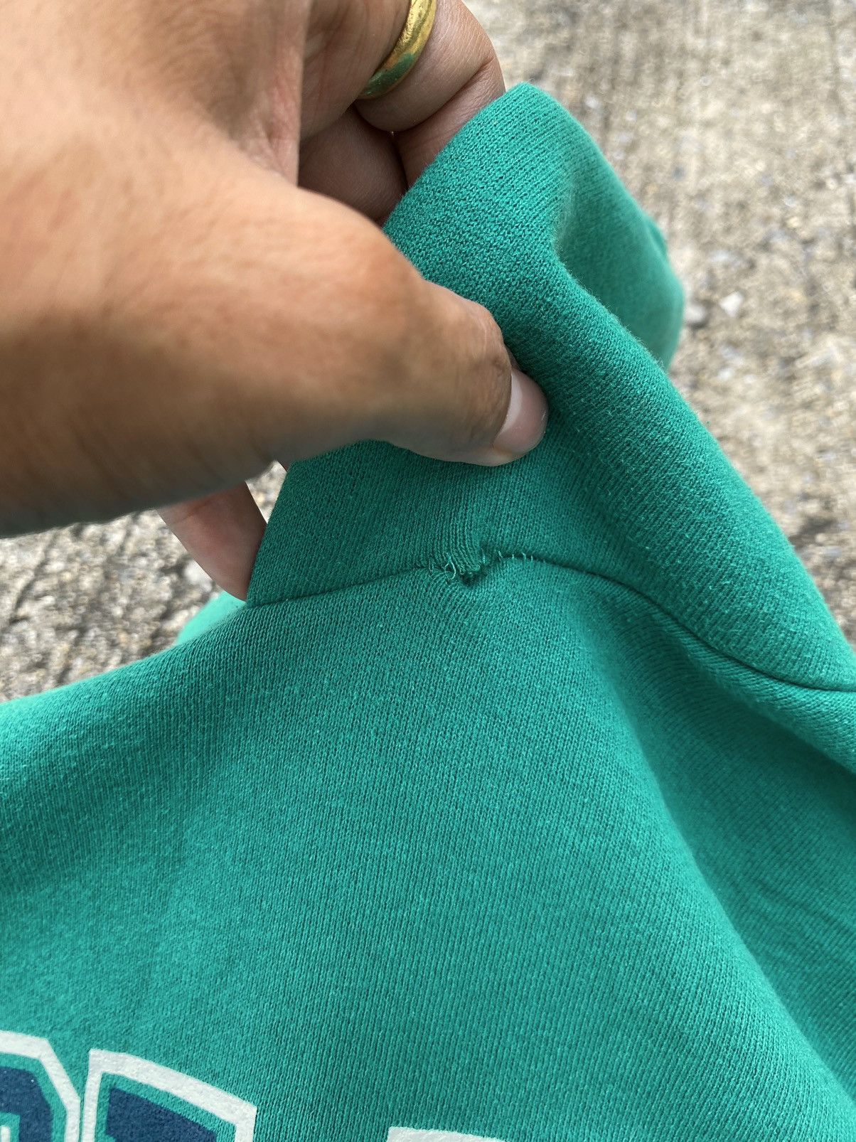Russell Athletic Vintage Russell Athletic Hoodie Mint Green Size US XL / EU 56 / 4 - 10 Thumbnail