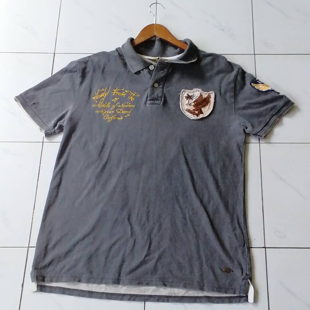 Avirex AVIREX air force eagle Unit Embroidery Polo Shirt Size US L / EU 52-54 / 3 - 9 Thumbnail
