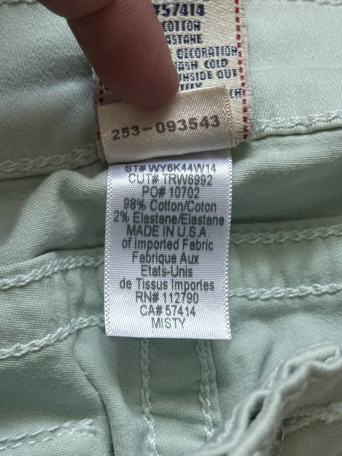 True Religion True religion Misty 28 made in USA🇺🇸 Jean pant trouser chino Size 28" / US 6 / IT 42 - 15 Thumbnail