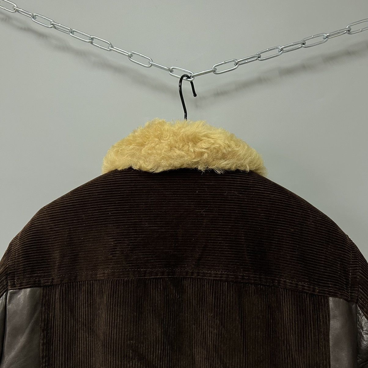 Dsquared2 Dsquared Hybrid Leather Shearling Jacket AW04 Vintage RARE Size US L / EU 52-54 / 3 - 19 Thumbnail