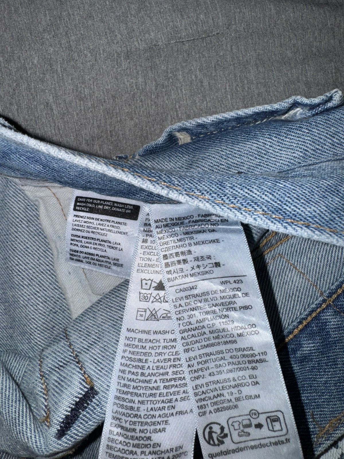 DENIM TEARS DENIM TEARS Jeans Size US 31 - 6 Thumbnail