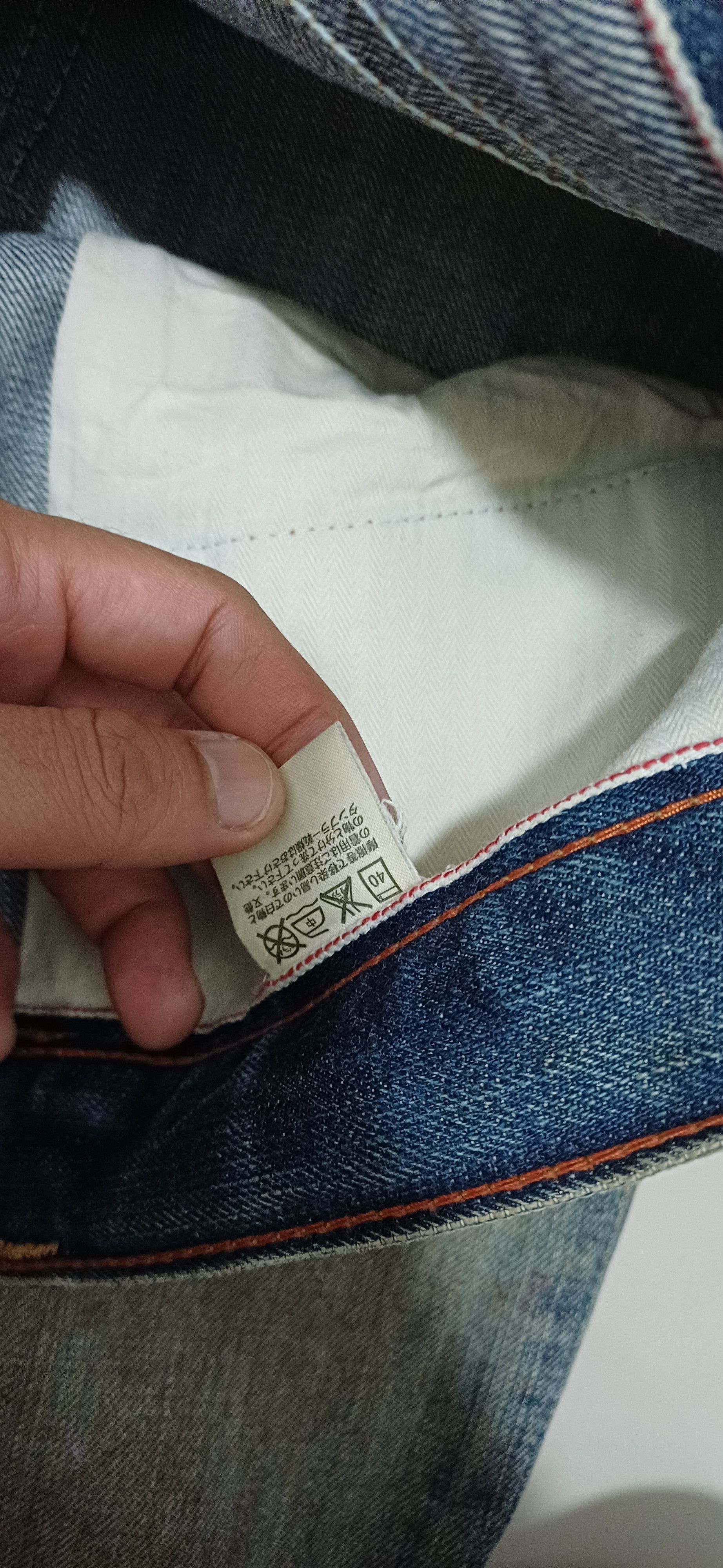 Big John VINTAGE LEVIS PREMIUM SELVEDGE JEANS Size US 30 / EU 46 - 7 Thumbnail