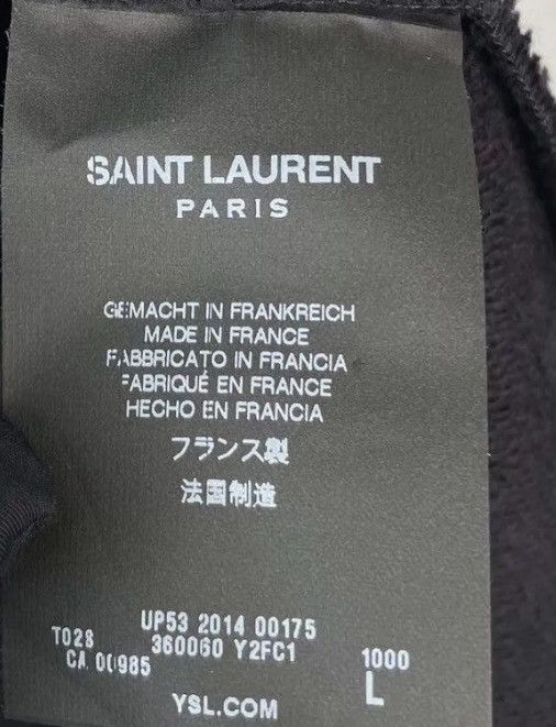 Saint Laurent Paris Saint Laurent Hybrid Leather Sleeve Jacket Hedi SS14 Size US M / EU 48-50 / 2 - 5 Thumbnail