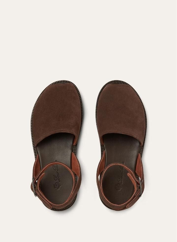 Loro Piana o1srvl11e0526 FAO9958 Deia Walk Sandals in Brown Size US 11 / EU 44 - 3 Thumbnail