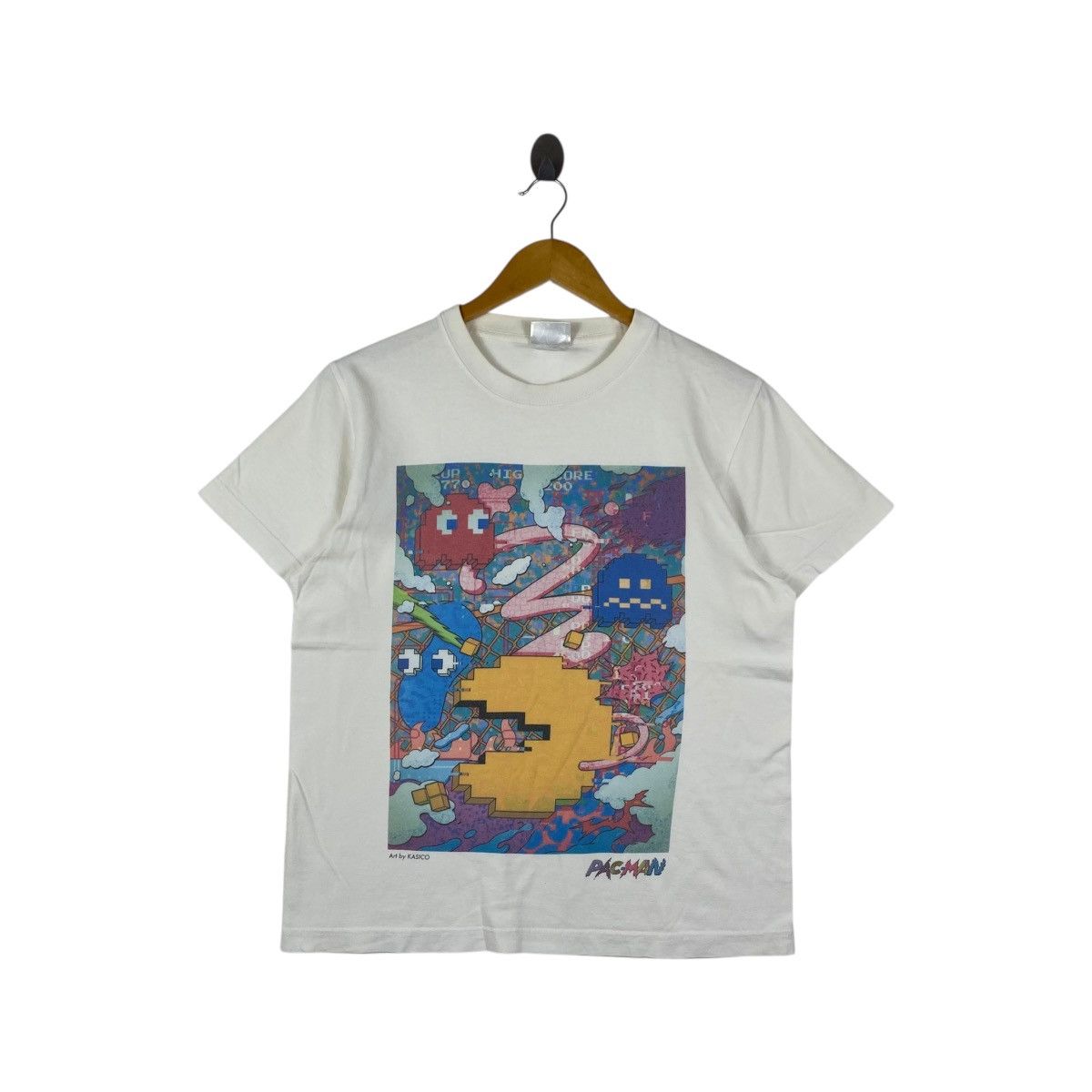 Vintage PAC-MAN Bandai Namco Art By Kasico Game Anime Size US M / EU 48-50 / 2 - 1 Thumbnail