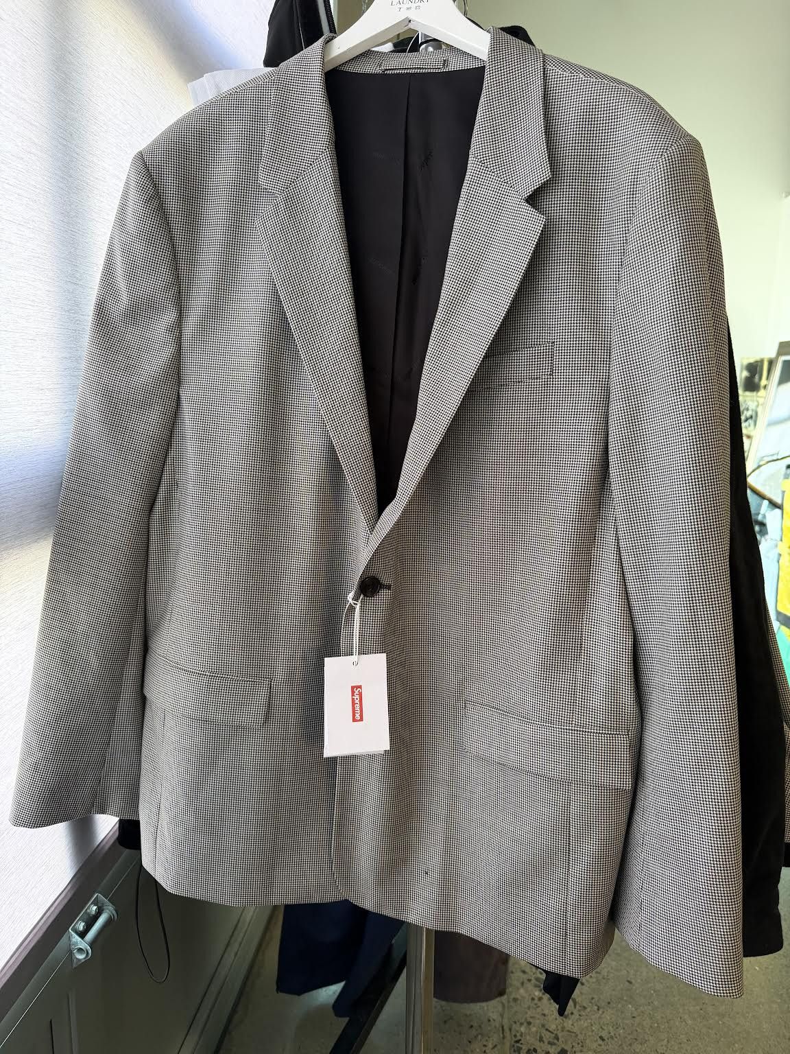 Supreme SUPREME Wool Suit Houndstooth Size 36R - 6 Thumbnail