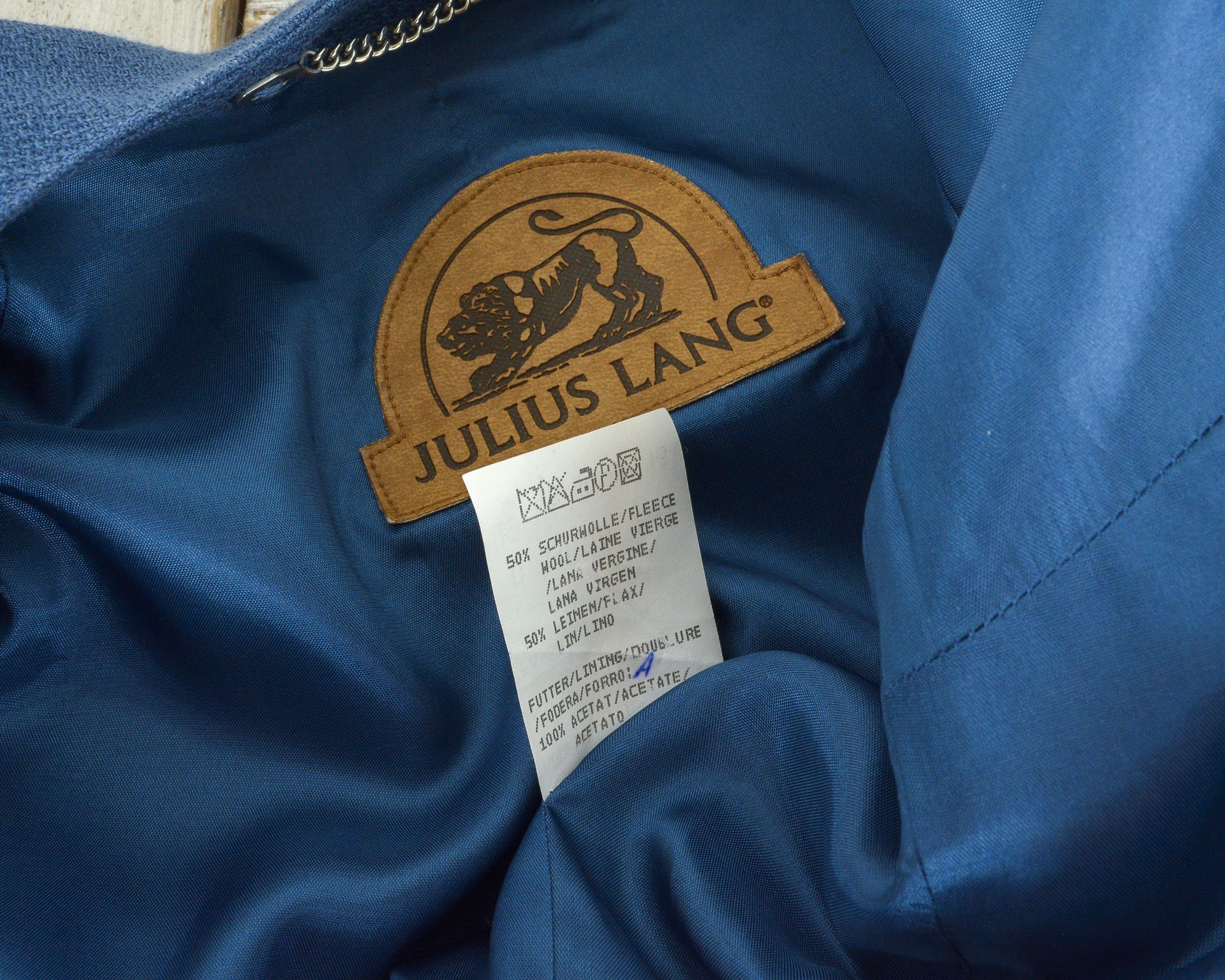 Julius × Vintage Julius Lang L Wool Blazer Jacket Coat Padded Shoulders Size L / US 10 / IT 46 - 7 Thumbnail