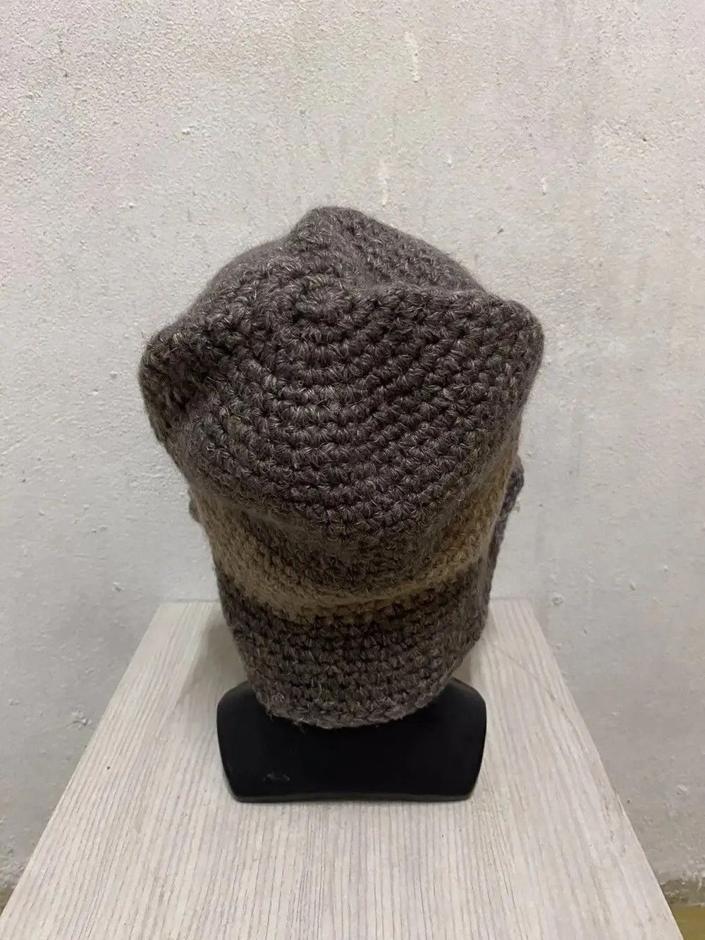 Japanese Brand Japanese Brand Crochet Beanie Hat Size ONE SIZE - 4 Thumbnail