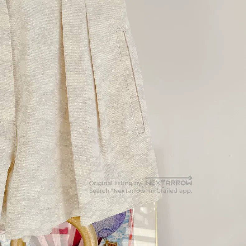 Fendi Fendi White printed shorts Size 25" / US 0 / IT 36 - 3 Thumbnail