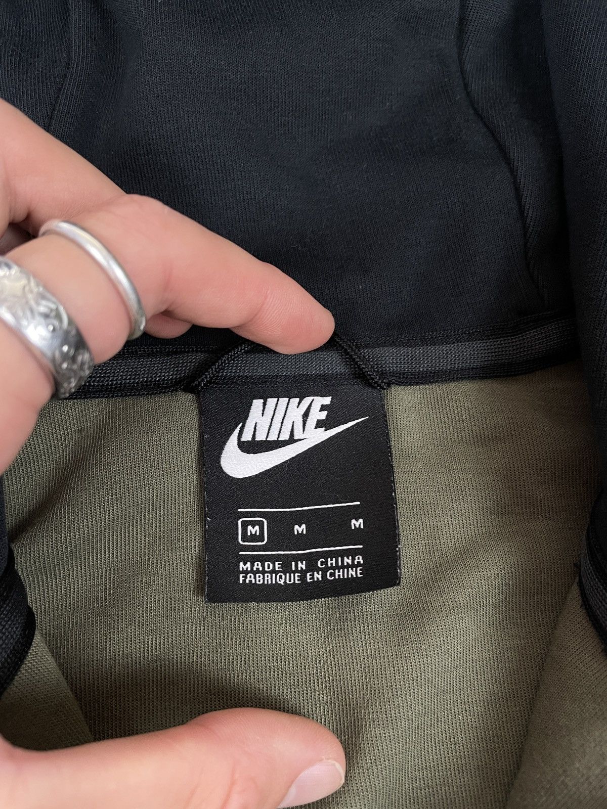 Nike × Vintage Nike Tech Fleece Hoodie Zip Up Drill Size US M / EU 48-50 / 2 - 4 Thumbnail