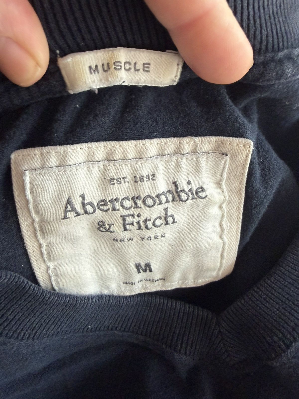 Abercrombie & Fitch VTG Abercrombie & Fitch Preppy Muscle Y2K Moose Shirt Med Size US M / EU 48-50 / 2 - 6 Thumbnail