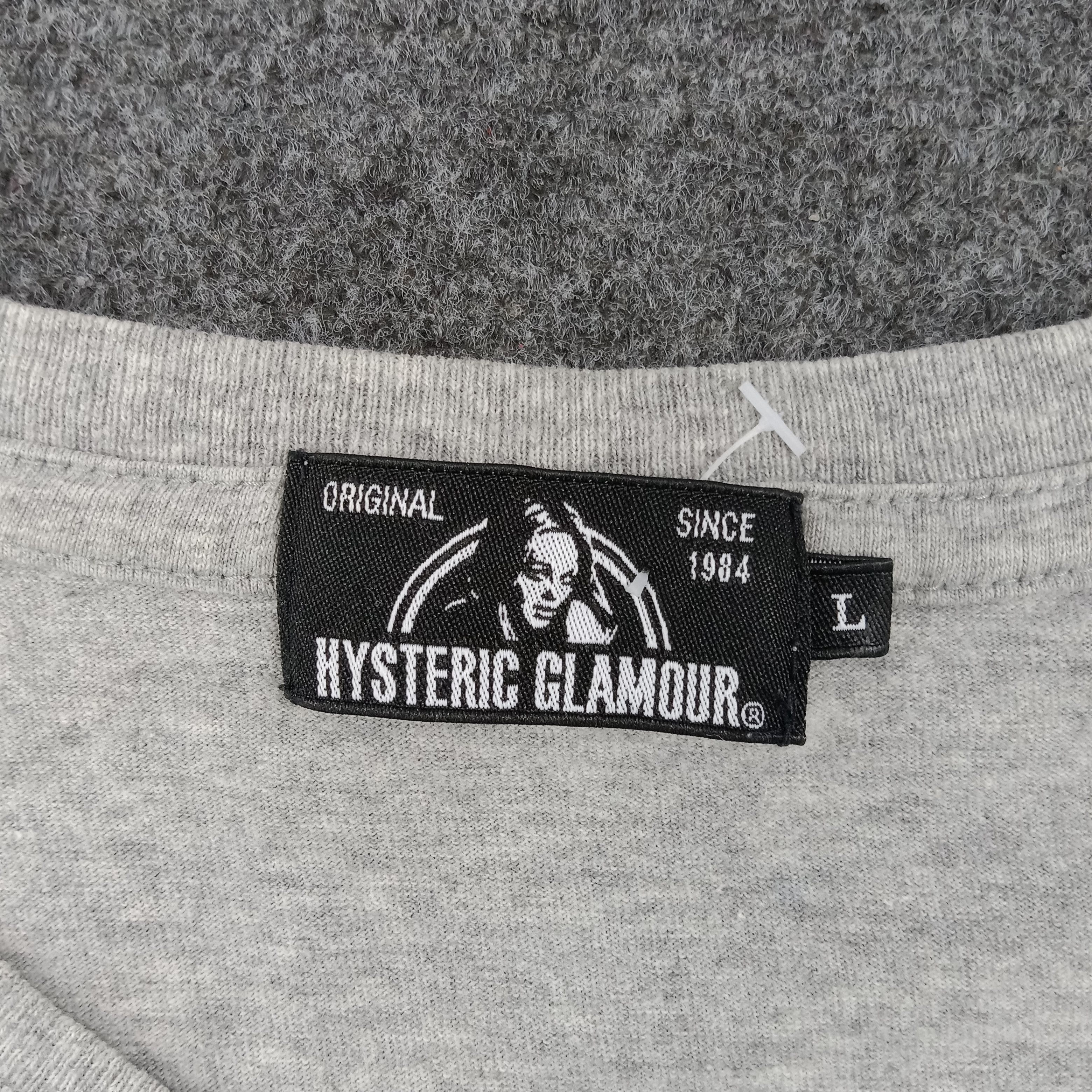 Hysteric Glamour × Japanese Brand × Vintage Hysteric Glamour Disco Punk Japanese Tshirt Size US M / EU 48-50 / 2 - 3 Thumbnail