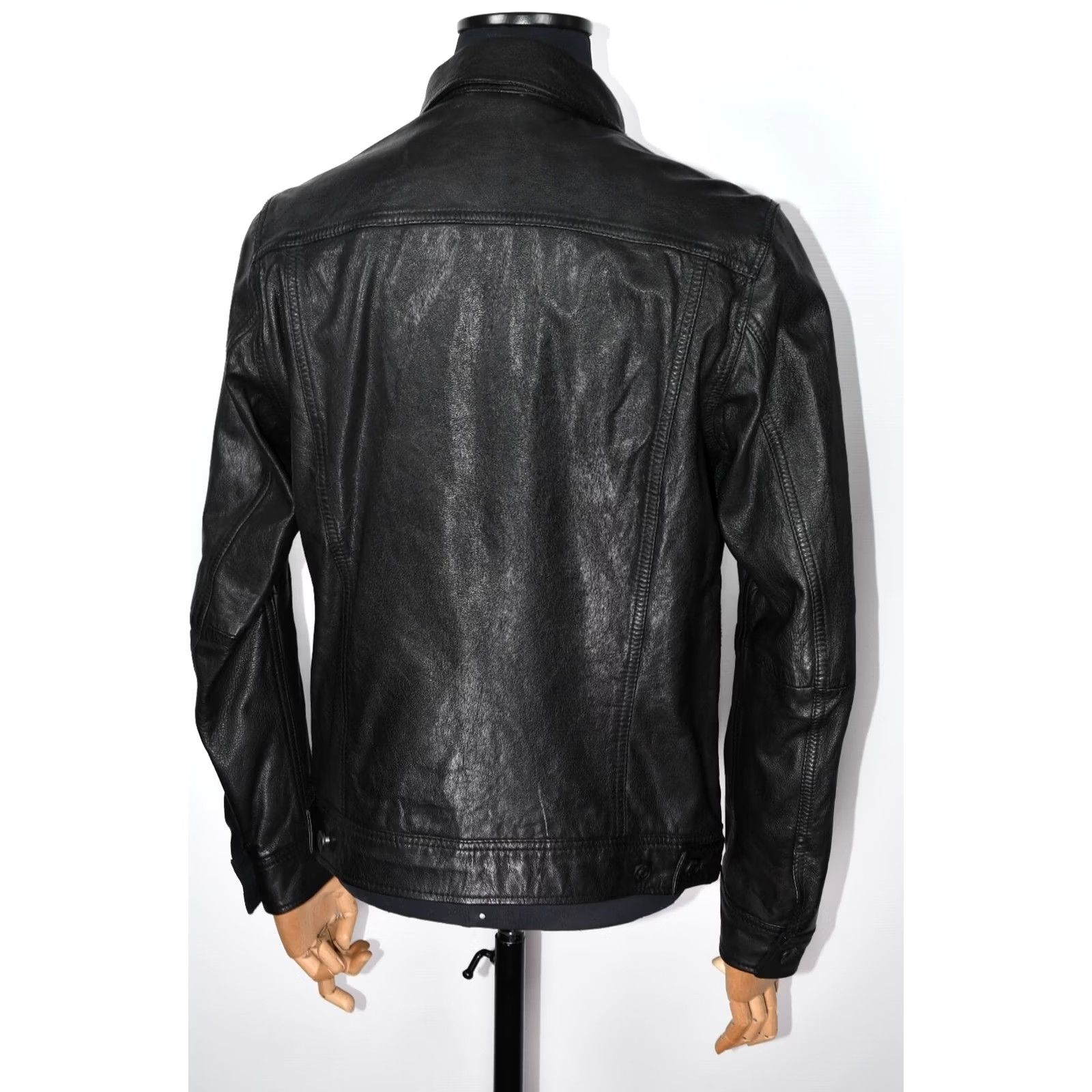 G-Star G-Star Slim Tailor JKT Jacket Leather Black XL Mens Size US XL / EU 56 / 4 - 4 Thumbnail