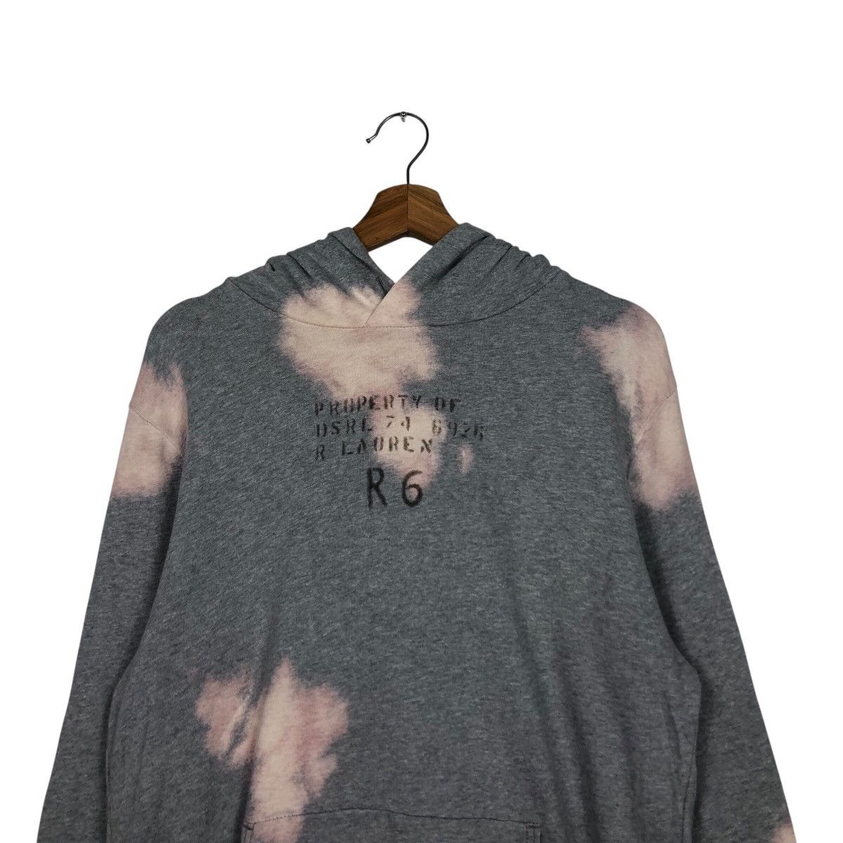 Denim & Supply Ralph Lauren 📌Acid Wash Design Hoodie Pull Over Denim & Supply RL Size US M / EU 48-50 / 2 - 14 Thumbnail