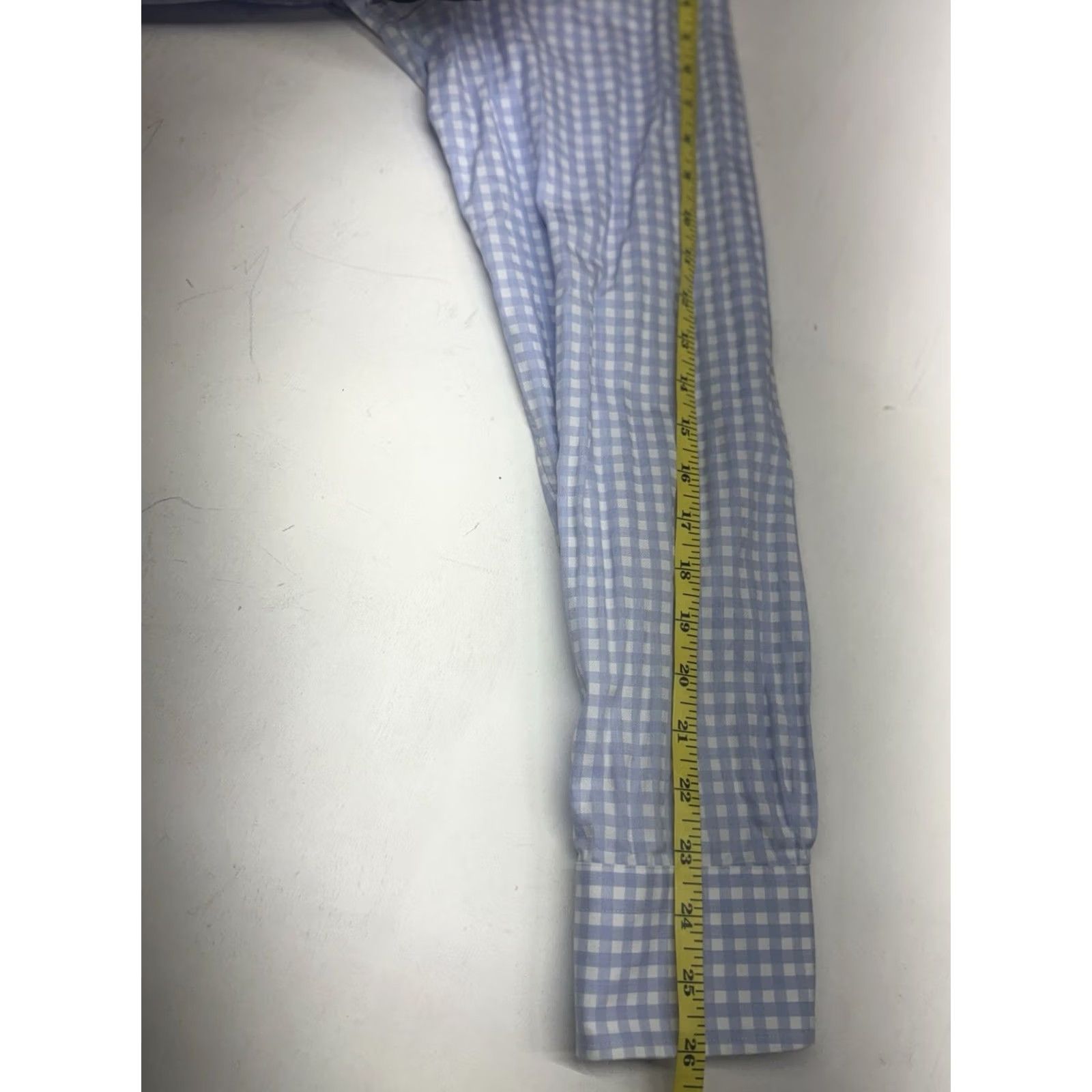 Canali Canali 1934 Shirt 44/17.5 Blue White Check Plaid Long Sleeve Button Up EUC Men’s Size US XL / EU 56 / 4 - 5 Thumbnail