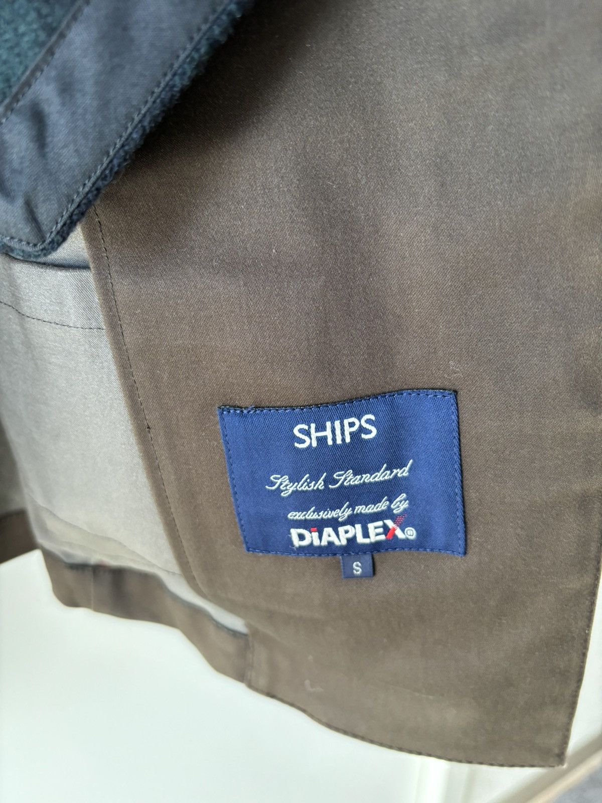 SHIPS × Vintage Ships x Diaplex Mid Length Trench Coat Size US S / EU 44-46 / 1 - 8 Thumbnail