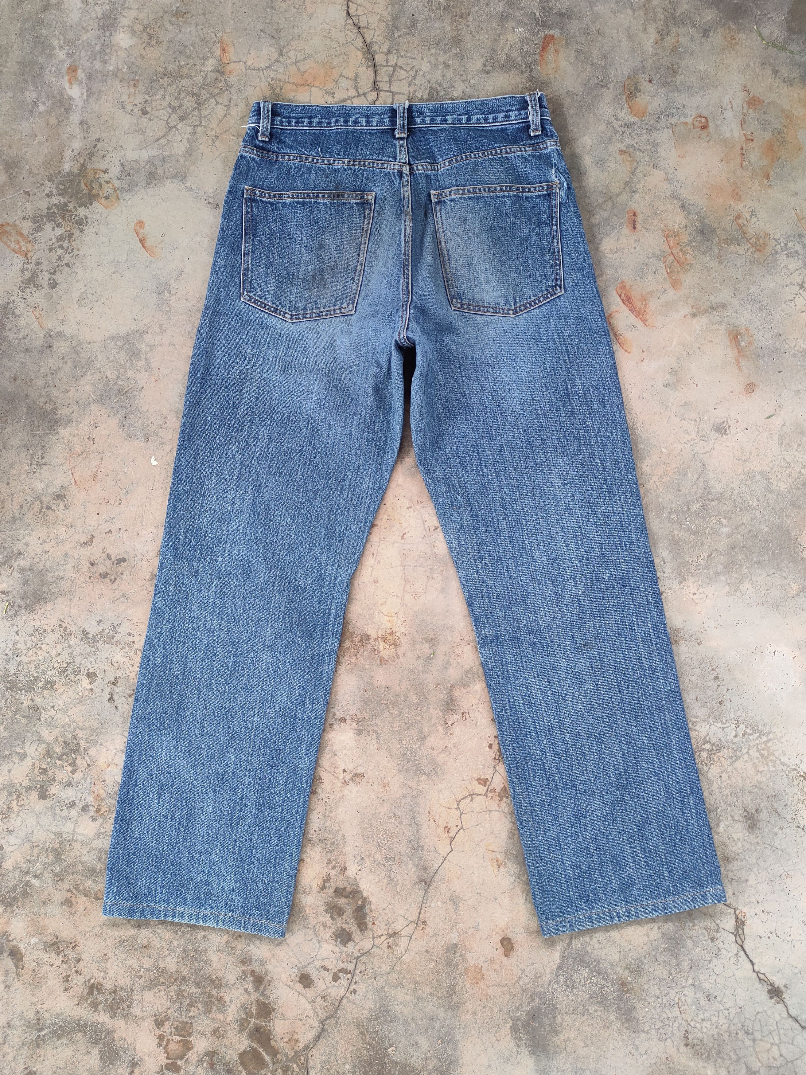 Japanese Brand × Jean W30 VINTAGE JAPANESE FADED DISTRESSED JEAN DENIM PANTS Size US 30 / EU 46 - 7 Thumbnail