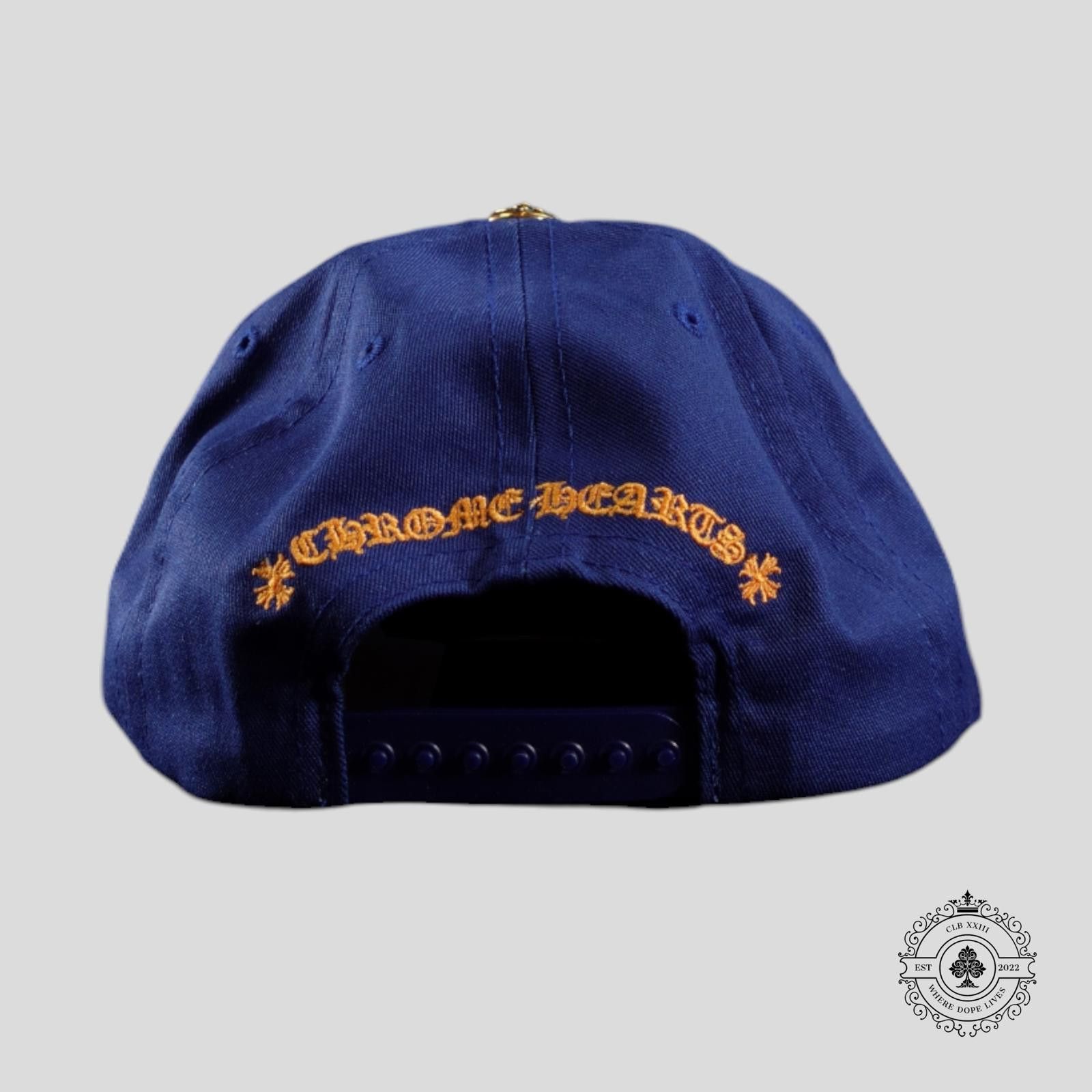 Chrome Hearts Chrome Hearts CH Embroidered Hat in Blue Size ONE SIZE - 4 Thumbnail