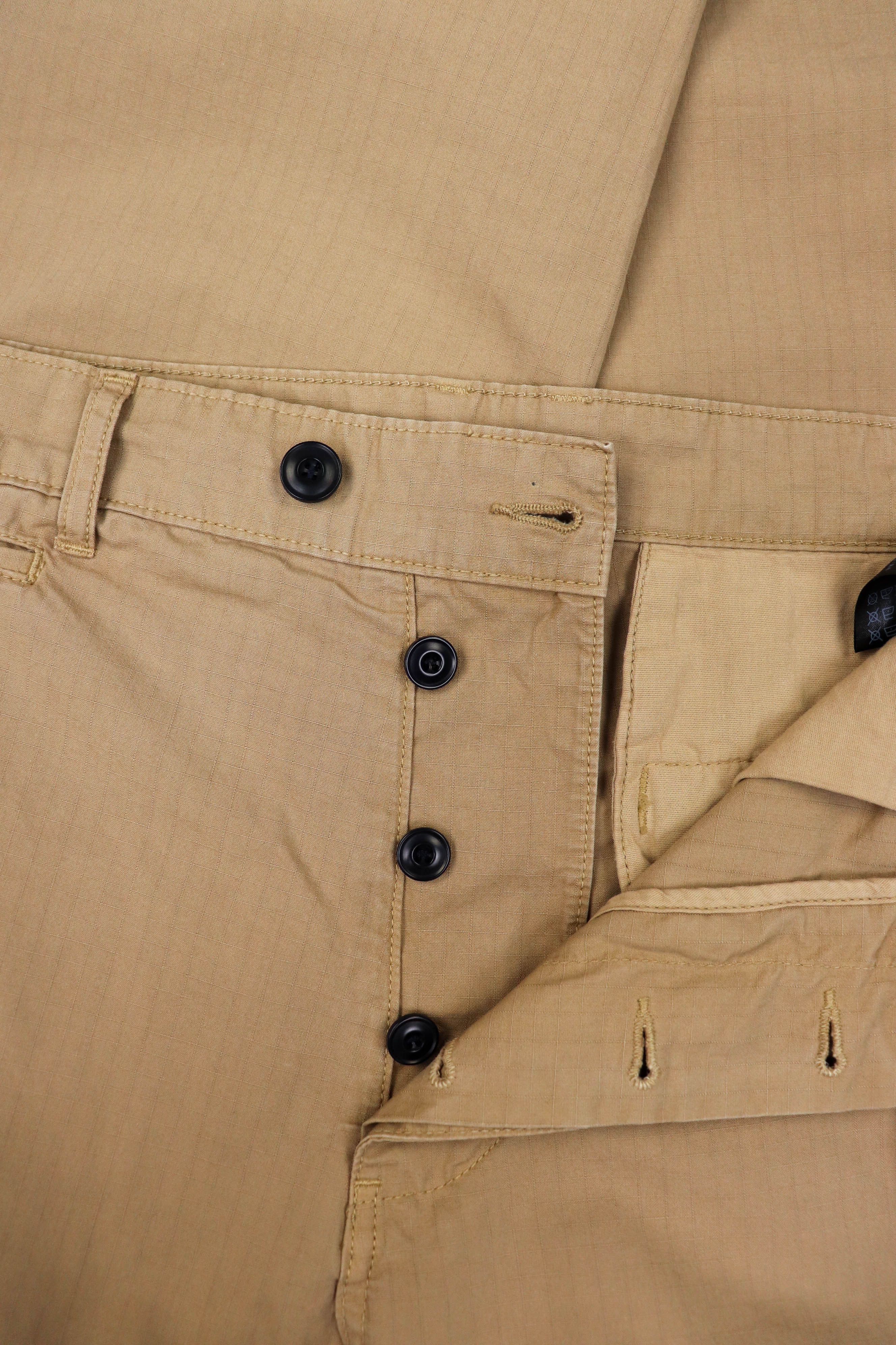 Albam Albam Beige Garment Dyed Ripstop Fabric Trousers Pants Size US 38 / EU 54 - 9 Thumbnail
