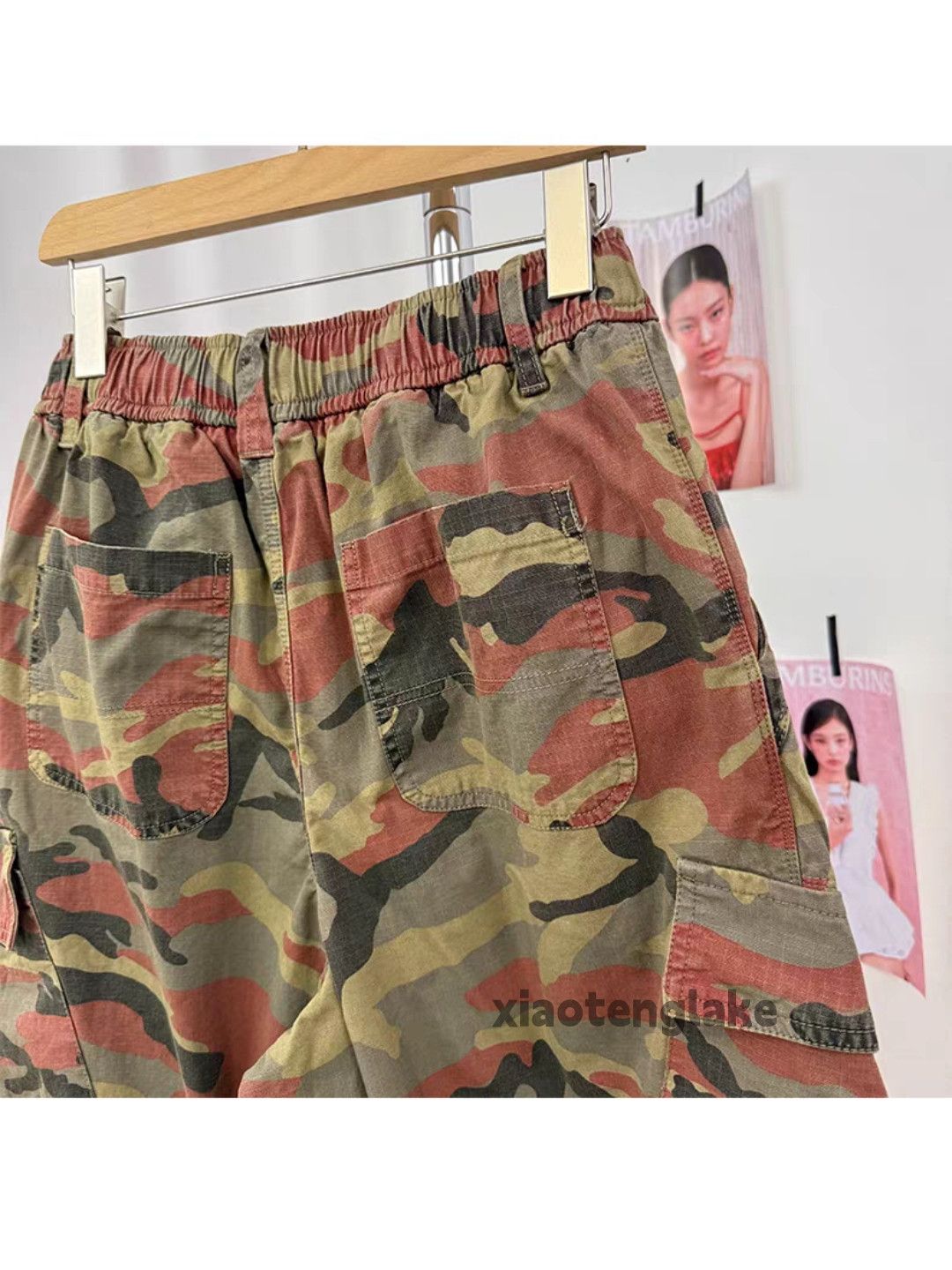 Vintage Utility pleated outdoor loose baggy military cargo pants Size US 32 / EU 48 - 7 Thumbnail