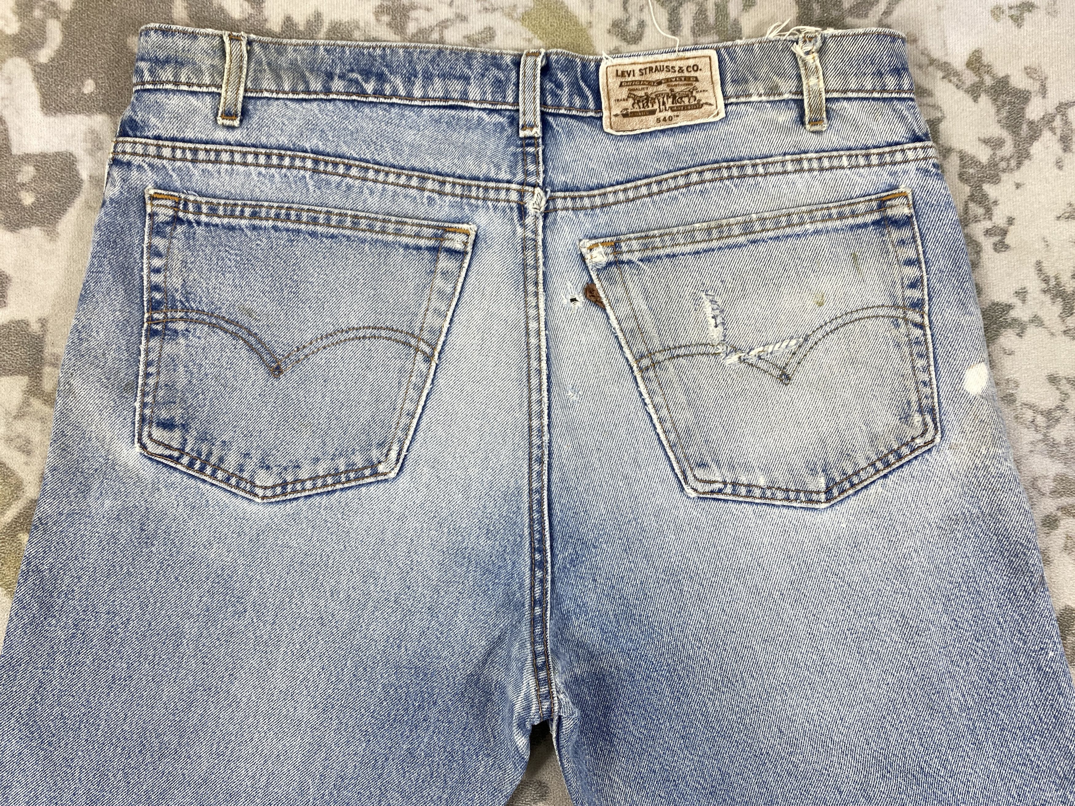 Levi's Rare Wash Vintage Levi's 912 Jeans 39x33 Denim -JN1916 Size US 39 - 4 Thumbnail