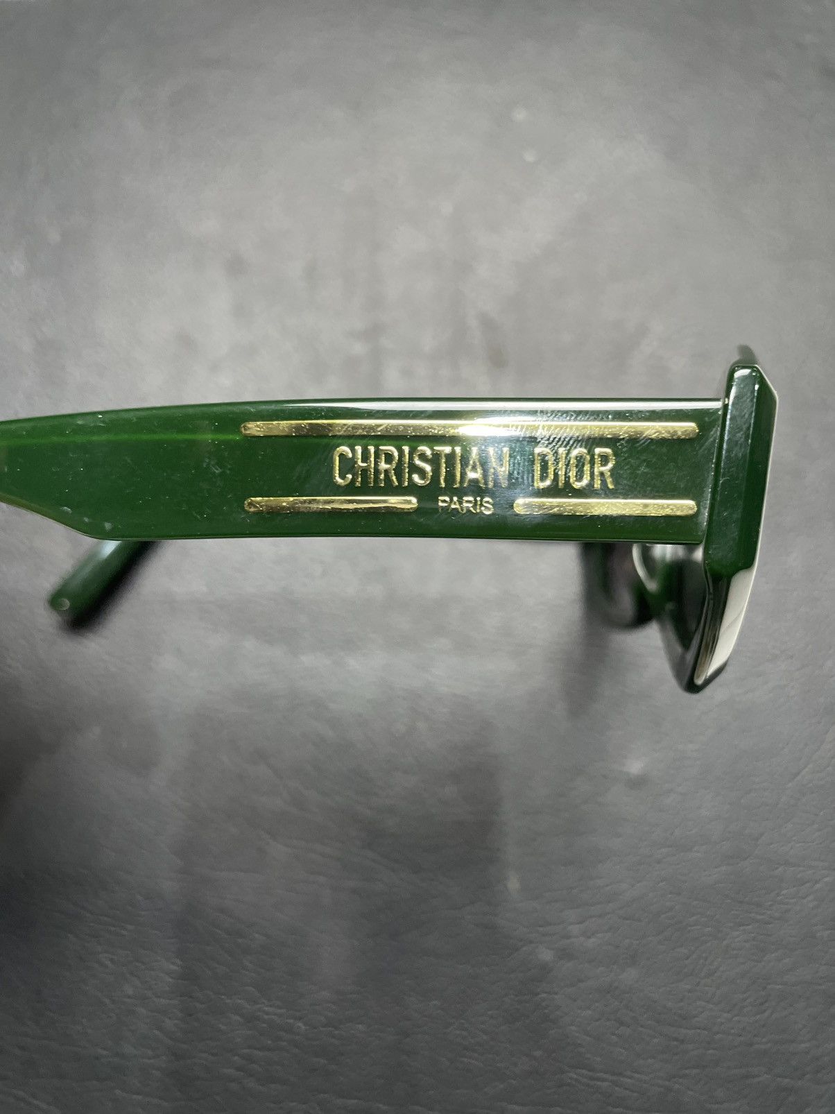 Christian Dior Monsieur Christian Dior sunglasses Green Size ONE SIZE - 3 Thumbnail