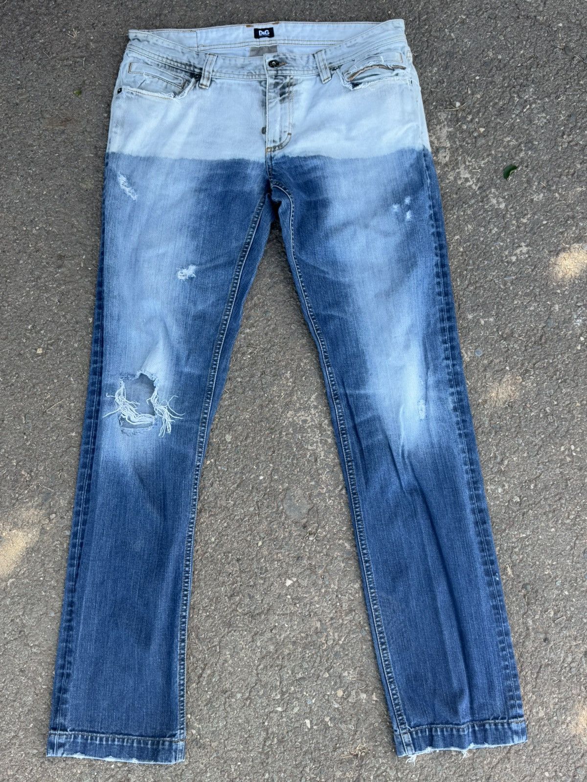 Dolce & Gabbana × Vintage Vintage Dolce & Gabbana Jeans size 35 made in italy Size US 35 - 1 Thumbnail