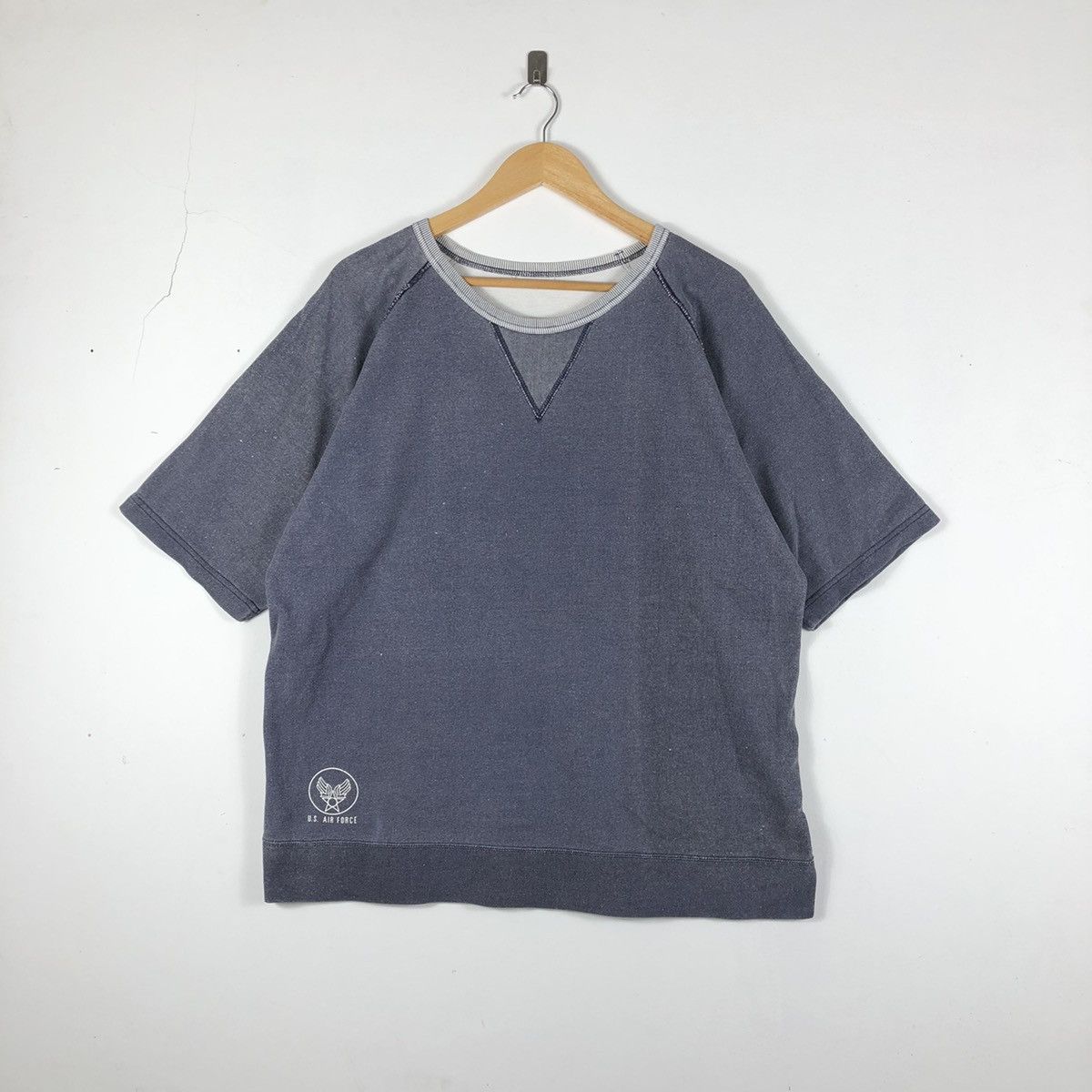 Avirex AVIREX U.S. Air Force Shortsleeve Sweatshirt Size US XL / EU 56 / 4 - 2 Thumbnail