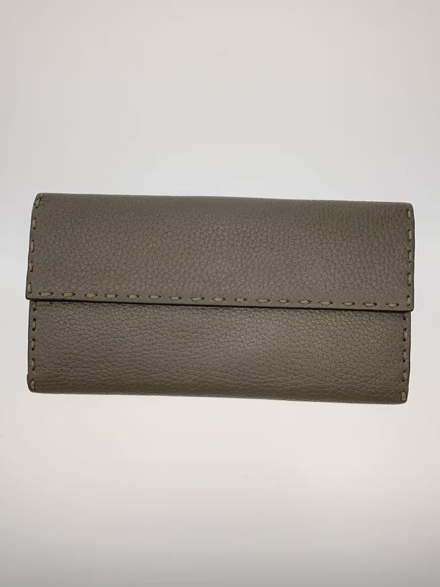 Fendi Fendi Long Wallet Grey Size ONE SIZE - 2 Thumbnail