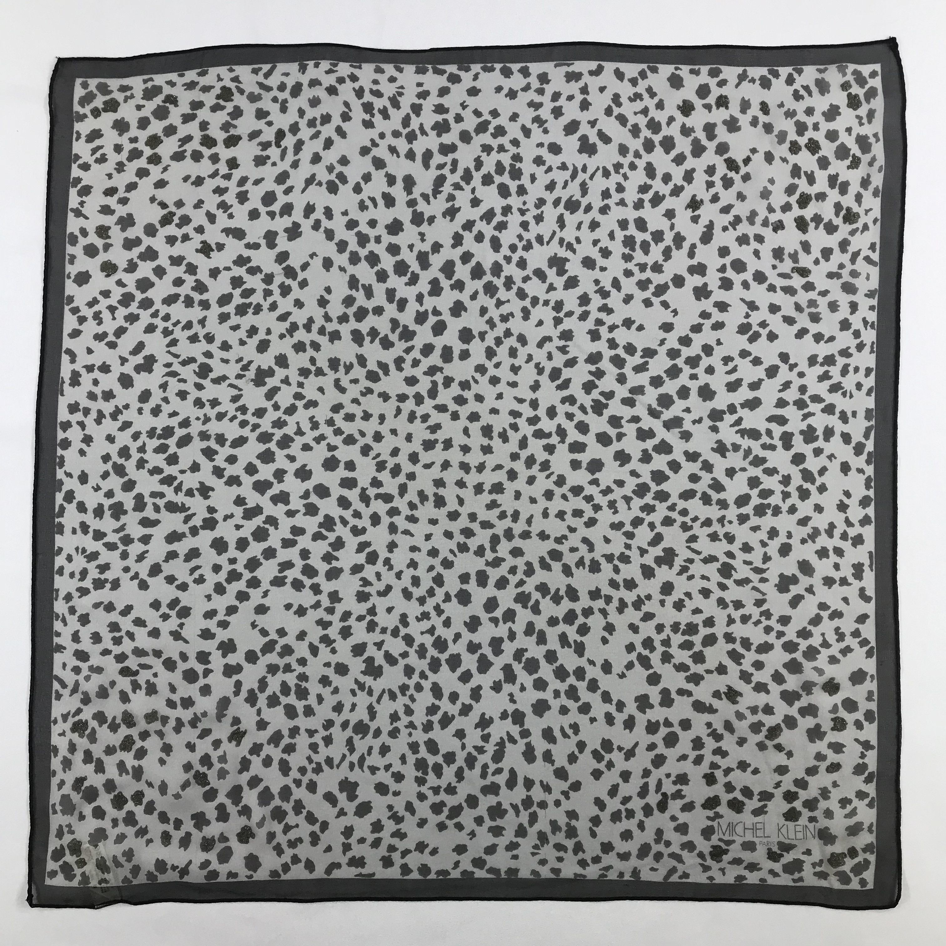 Michel Klein × Vintage Michel Klein Bandana / Handkerchief / Neckerchief - S2290 Size ONE SIZE - 1 Thumbnail