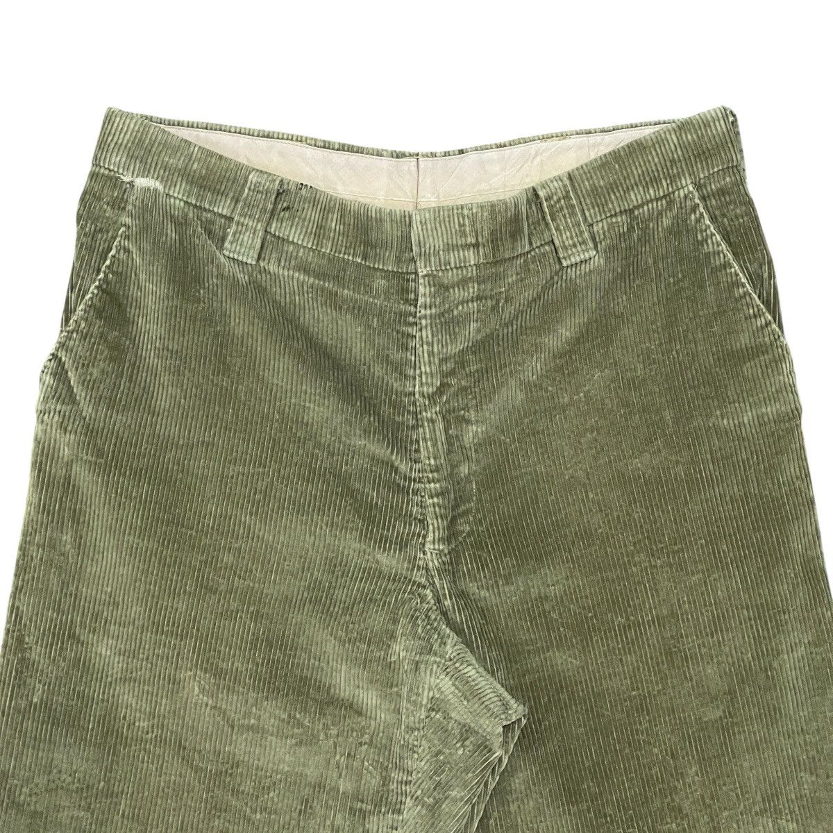 Woolrich Woolen Mills Vtg 70s Woolrich USA Wide Wale Corduroy Pants Talon Zipper Size US 31 - 6 Thumbnail