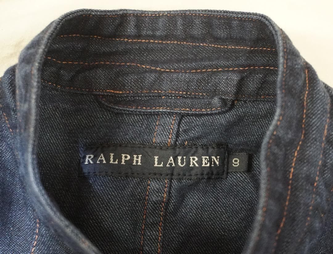 Vintage Ralph Lauren ミリタリージャケット ダークブルー Size US L / EU 52-54 / 3 - 2 Thumbnail