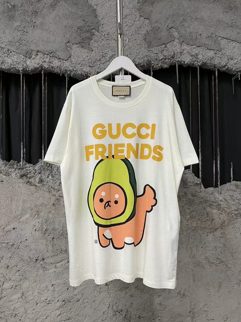 Gucci Gucci Friends Short Sleeve T-Shirt-dmc Size US S / EU 44-46 / 1 - 1 Thumbnail