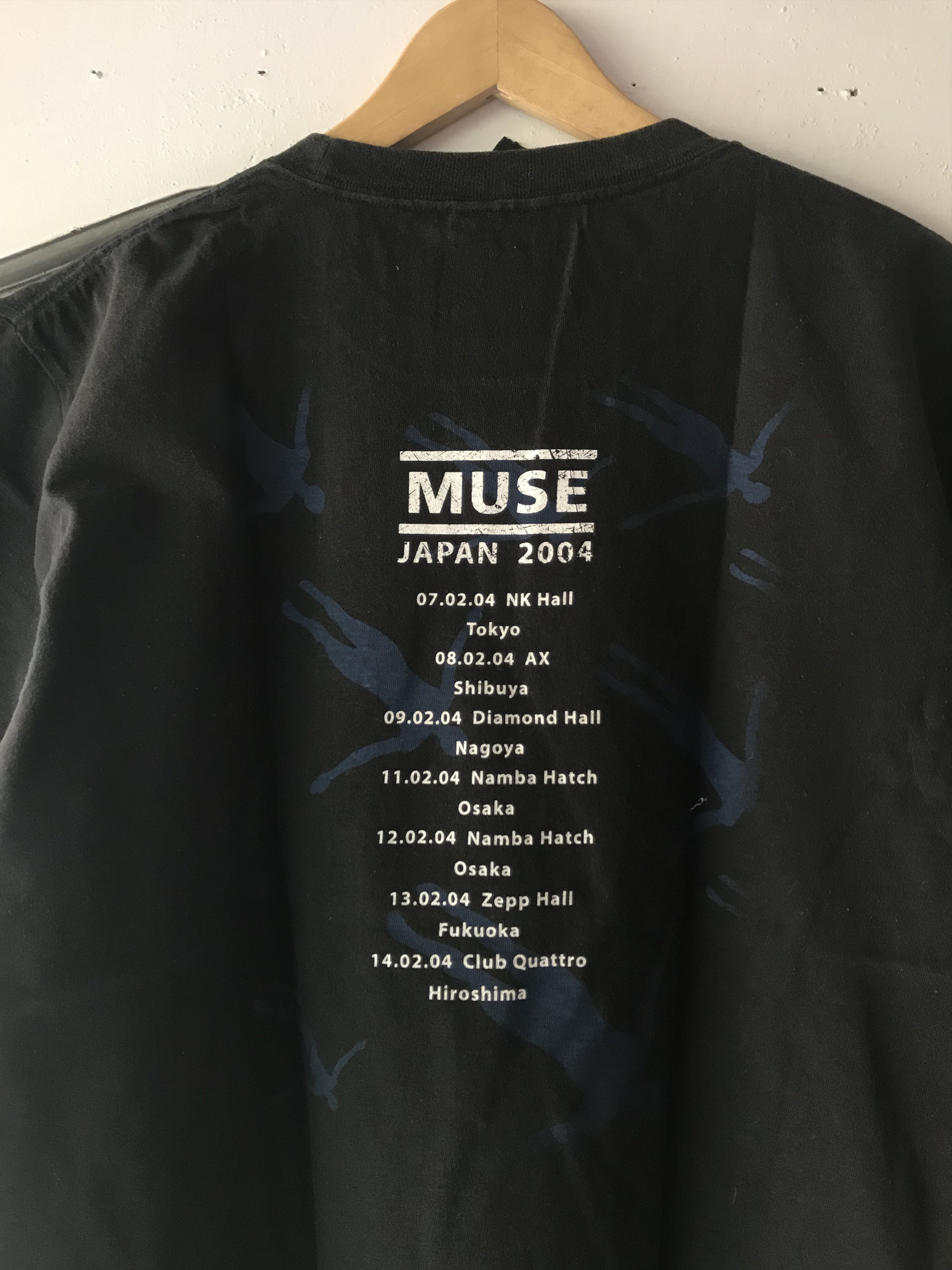 Band Tees Band Tees Muse Japan Tour 2004 Size US L / EU 52-54 / 3 - 4 Thumbnail