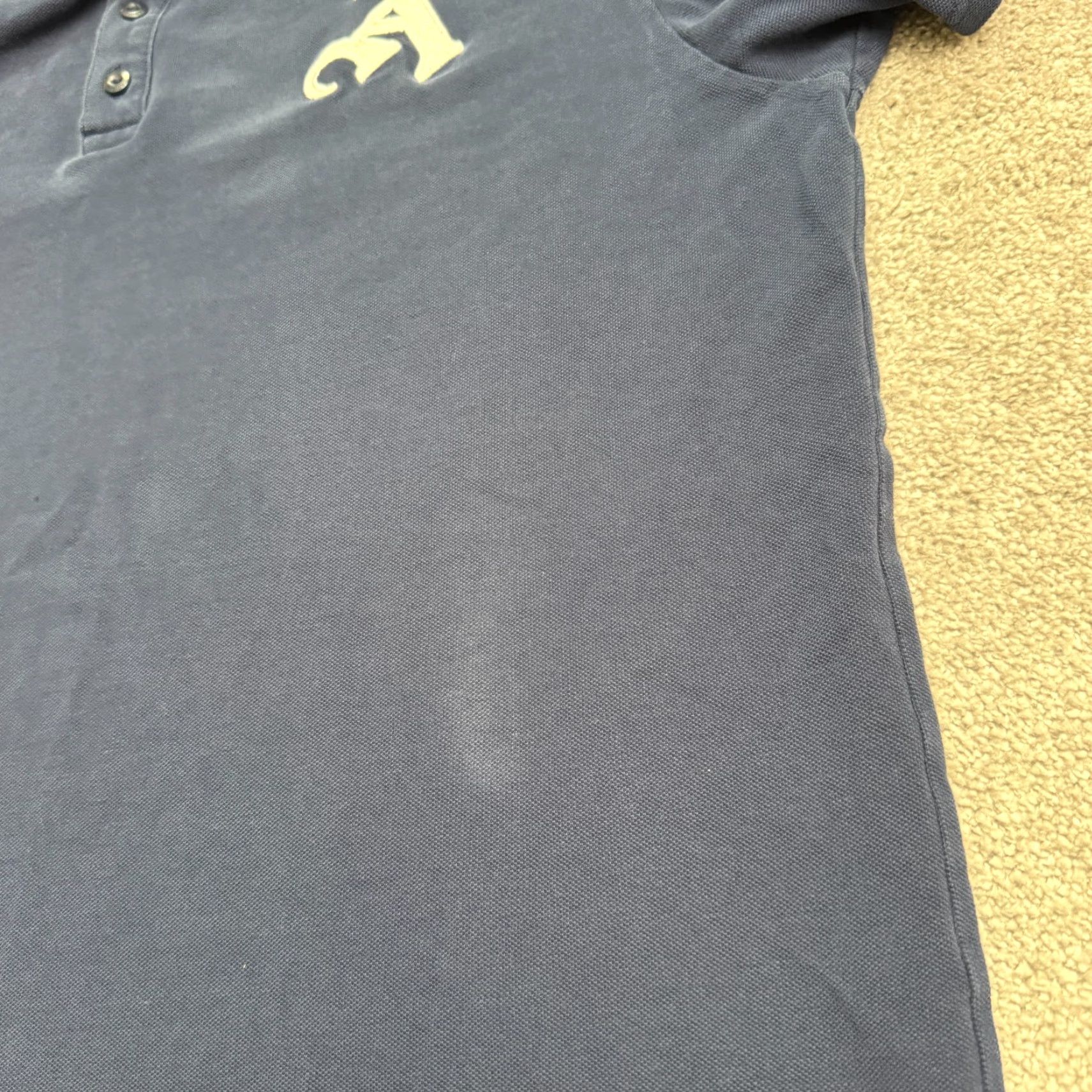 Adidas VINTAGE adidas Polo Shirt Men XL Navy Blue Cotton Casual Activewear Sports Golf Tennis Walking Size US XL / EU 56 / 4 - 7 Thumbnail