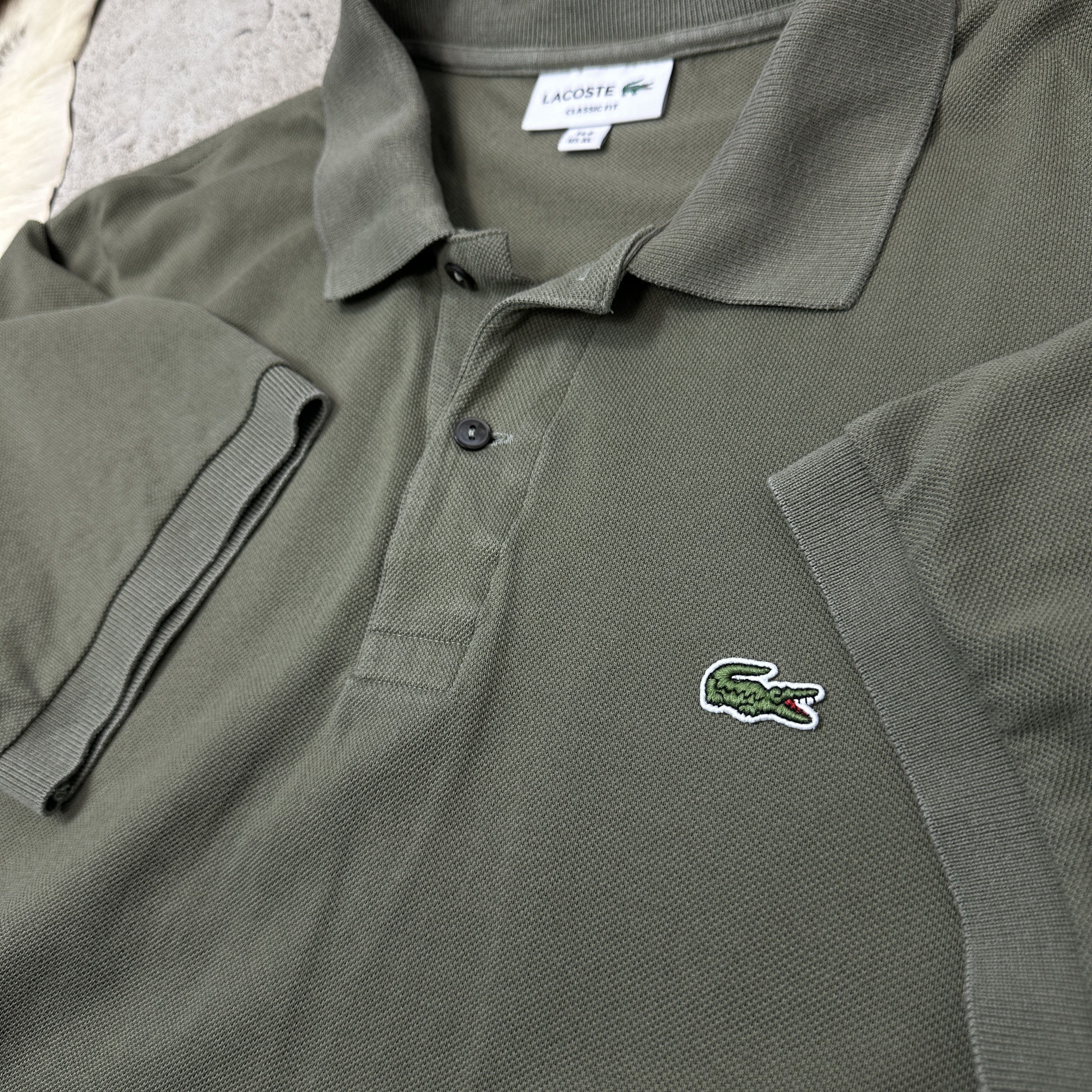 Lacoste Vintage Sporty Streetwear Lacoste Polo T-shirt Y2K Size US XL / EU 56 / 4 - 4 Thumbnail