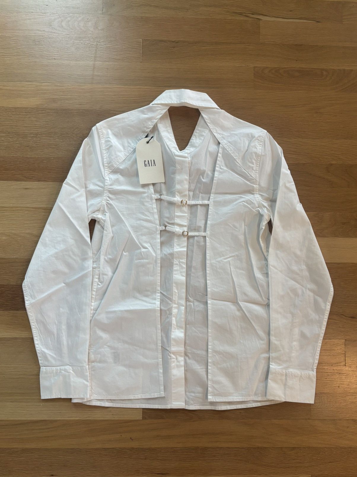 Cult Gaia Gap x Cult Gaia Backless Classic Shirt Button-Up Size XS / US 0-2 / IT 36-38 - 2 Thumbnail