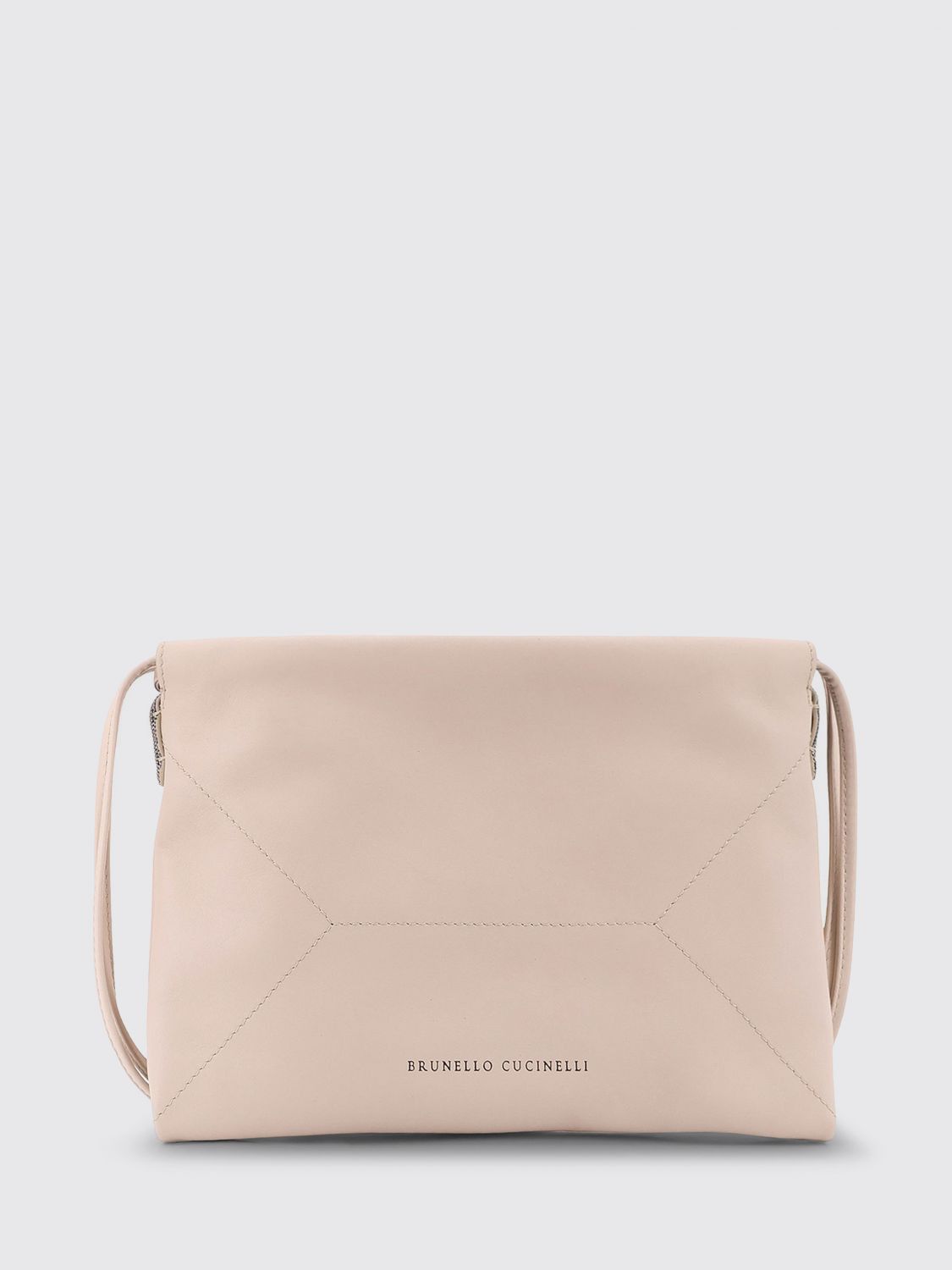 Brunello Cucinelli Brunello Cucinelli Crossbody Bag Woman Ivory Size ONE SIZE - 1 Thumbnail